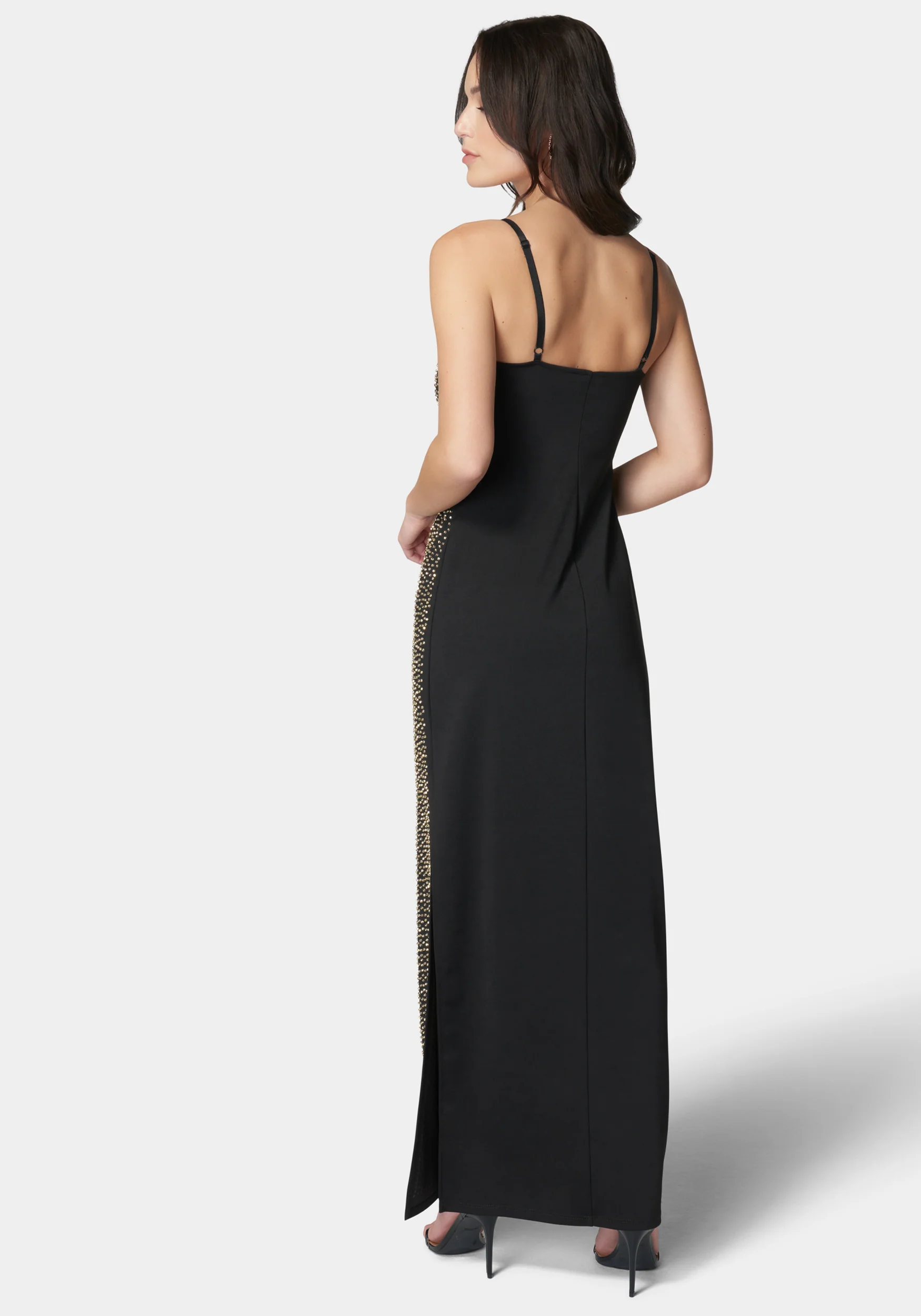 3D Square Neck Gown - Image 3