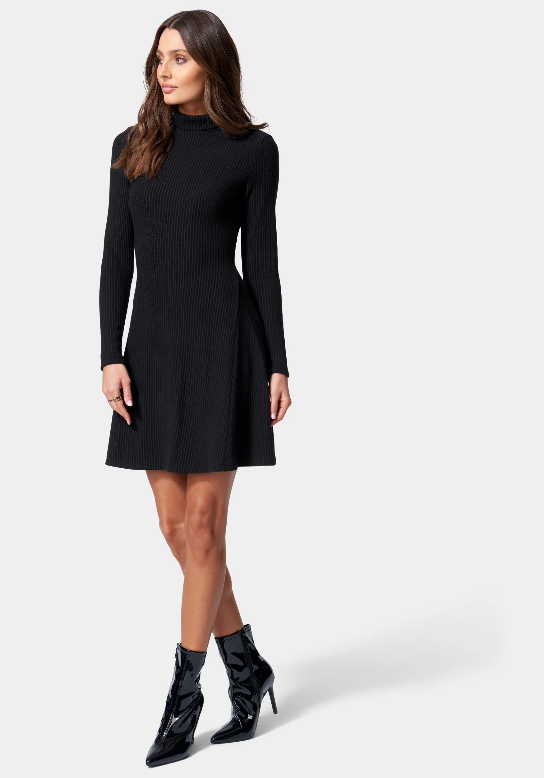 A Line Sweater Dress - Image 2