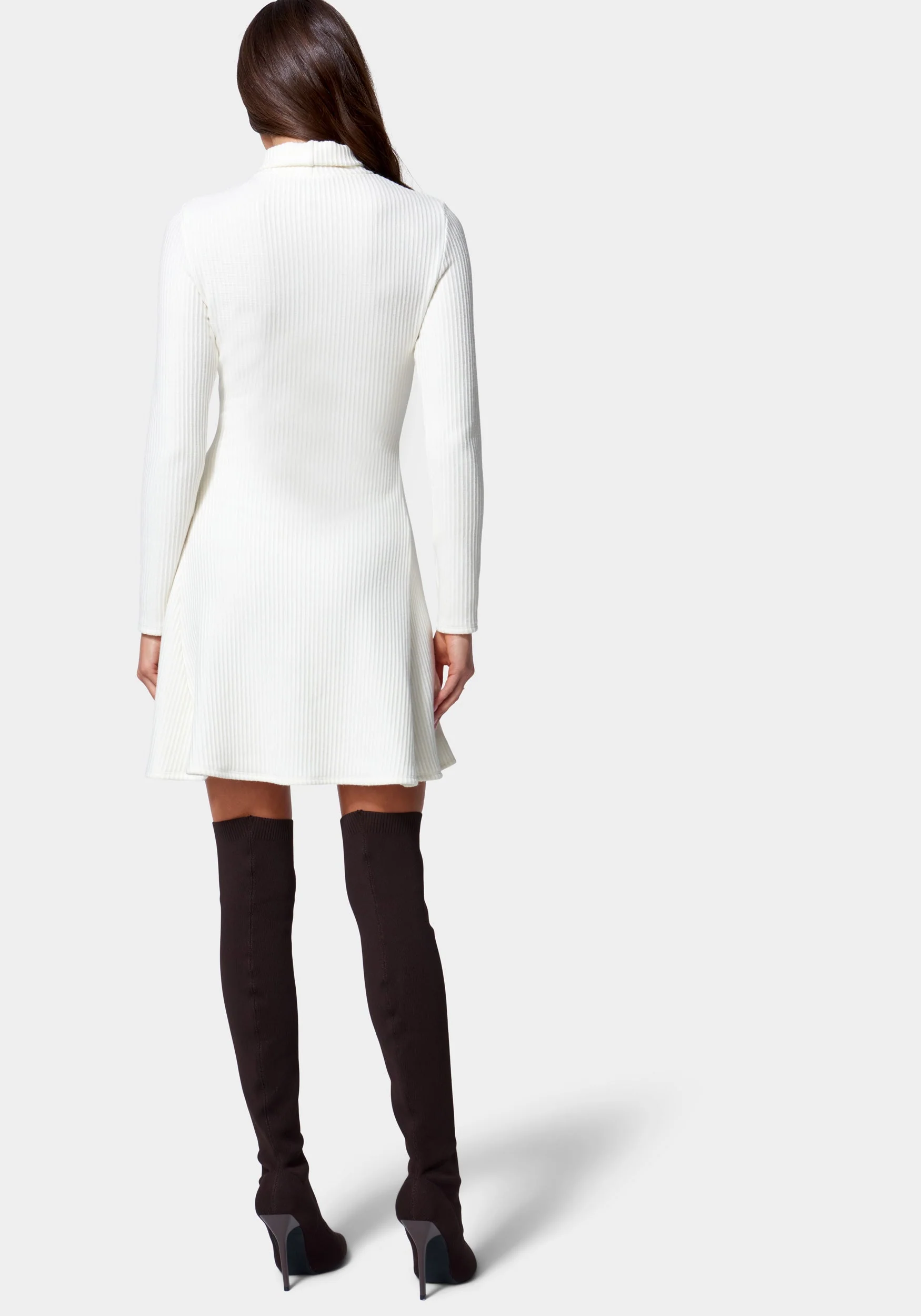 A Line Sweater Dress - Image 3