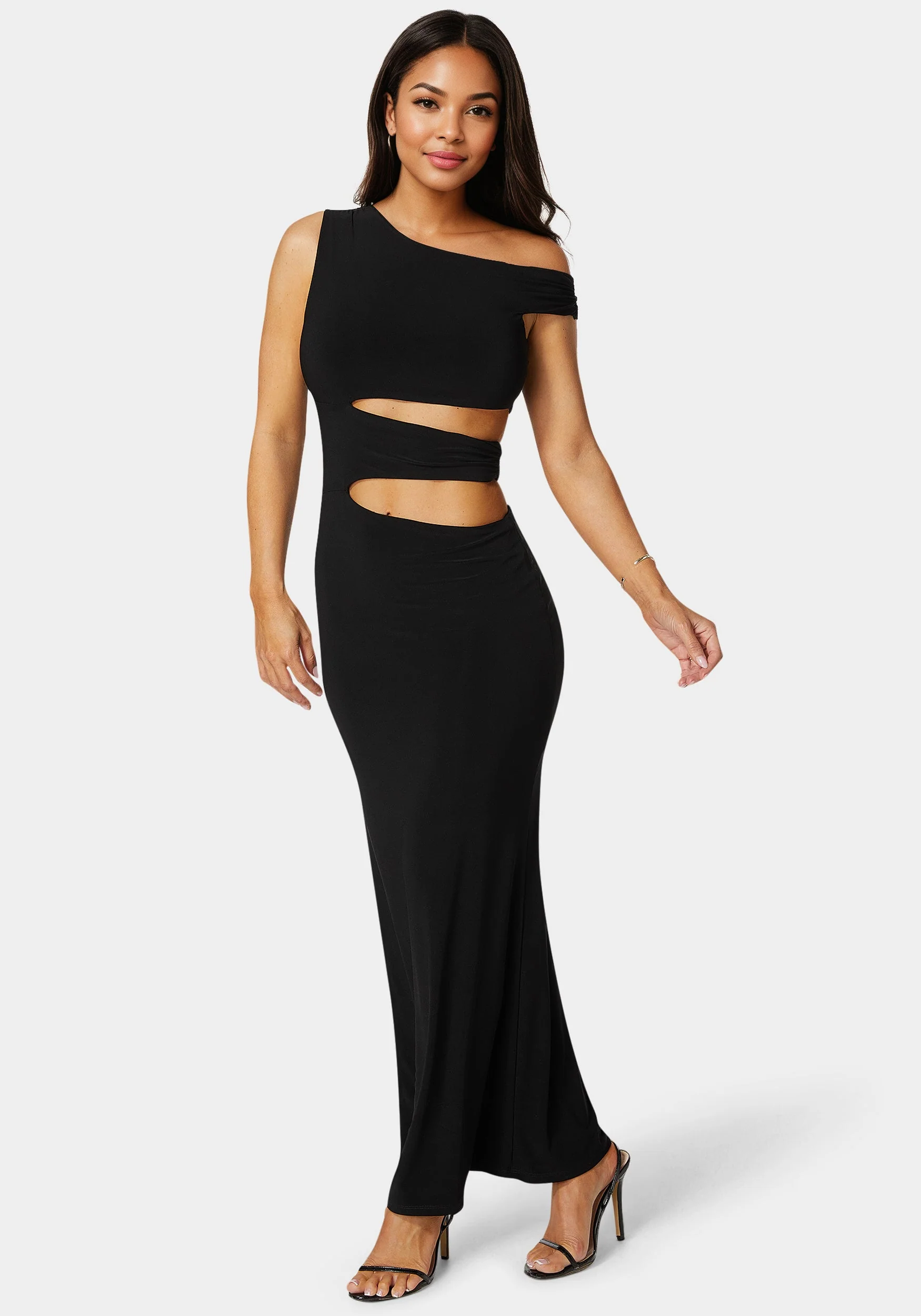 Asymmetrical Cutout Maxi - Image 2