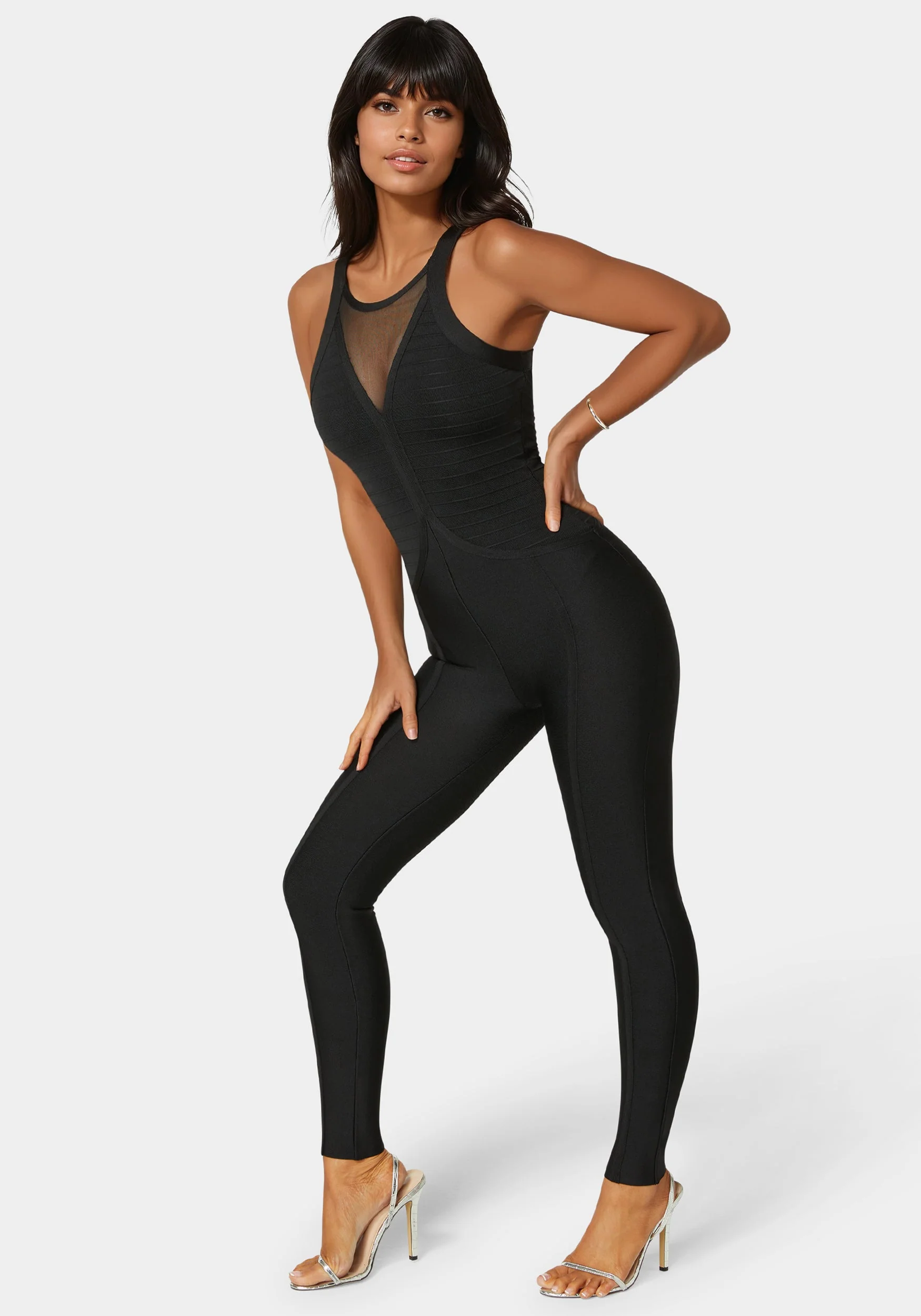 Bandage Knit Catsuit - Image 4