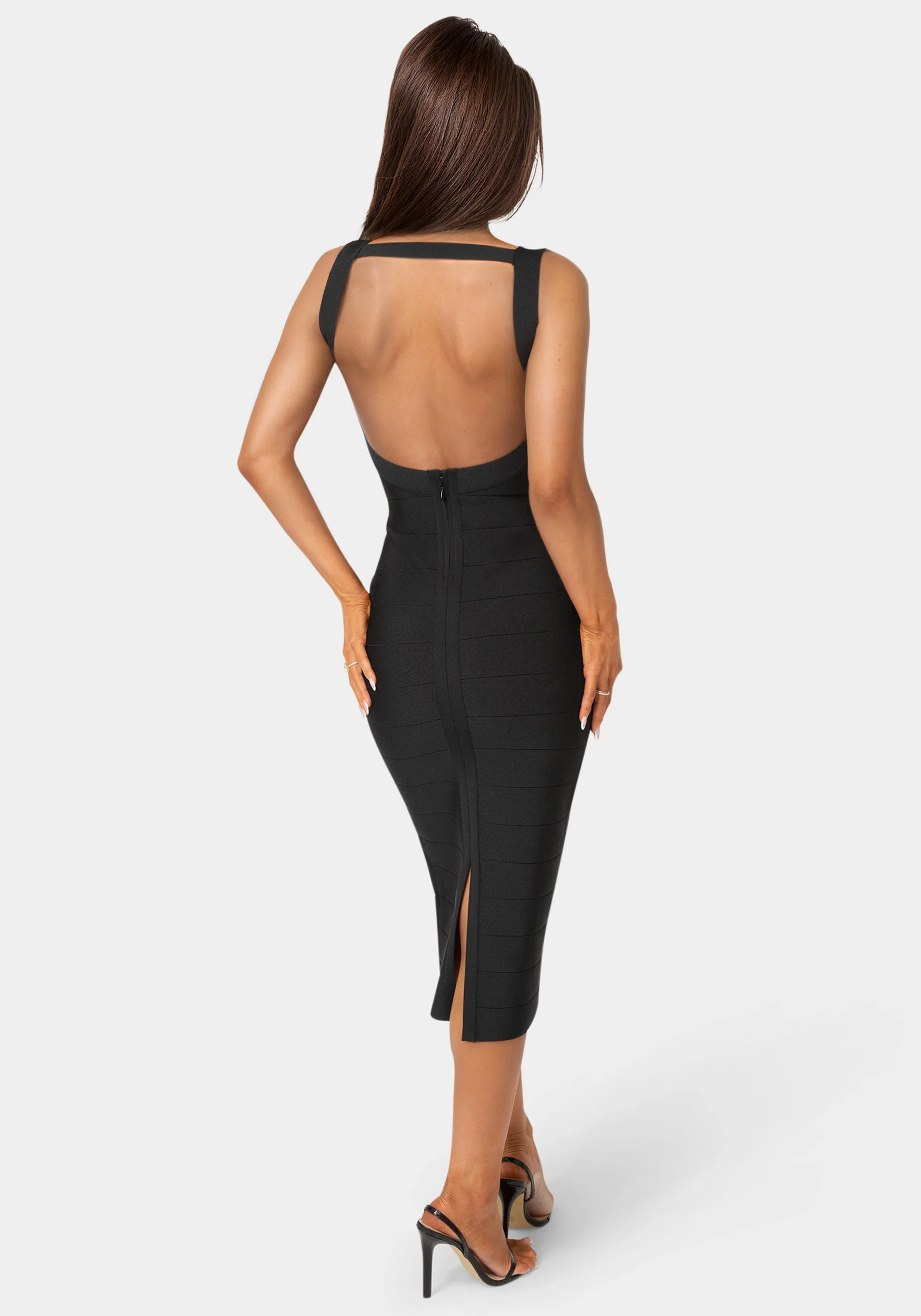 Bandage Midi Tank Dress - Image 3