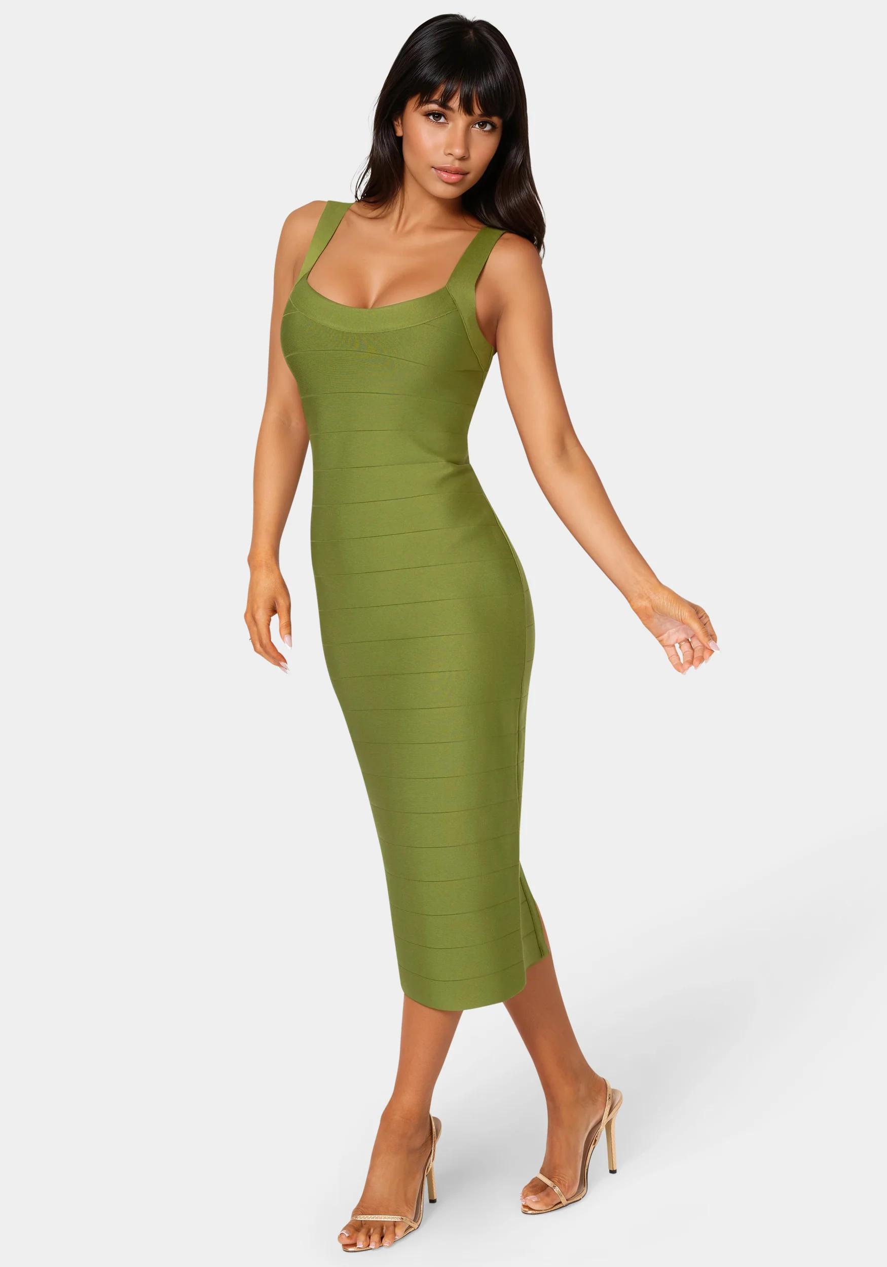 Bandage Midi Tank Dress - Image 2