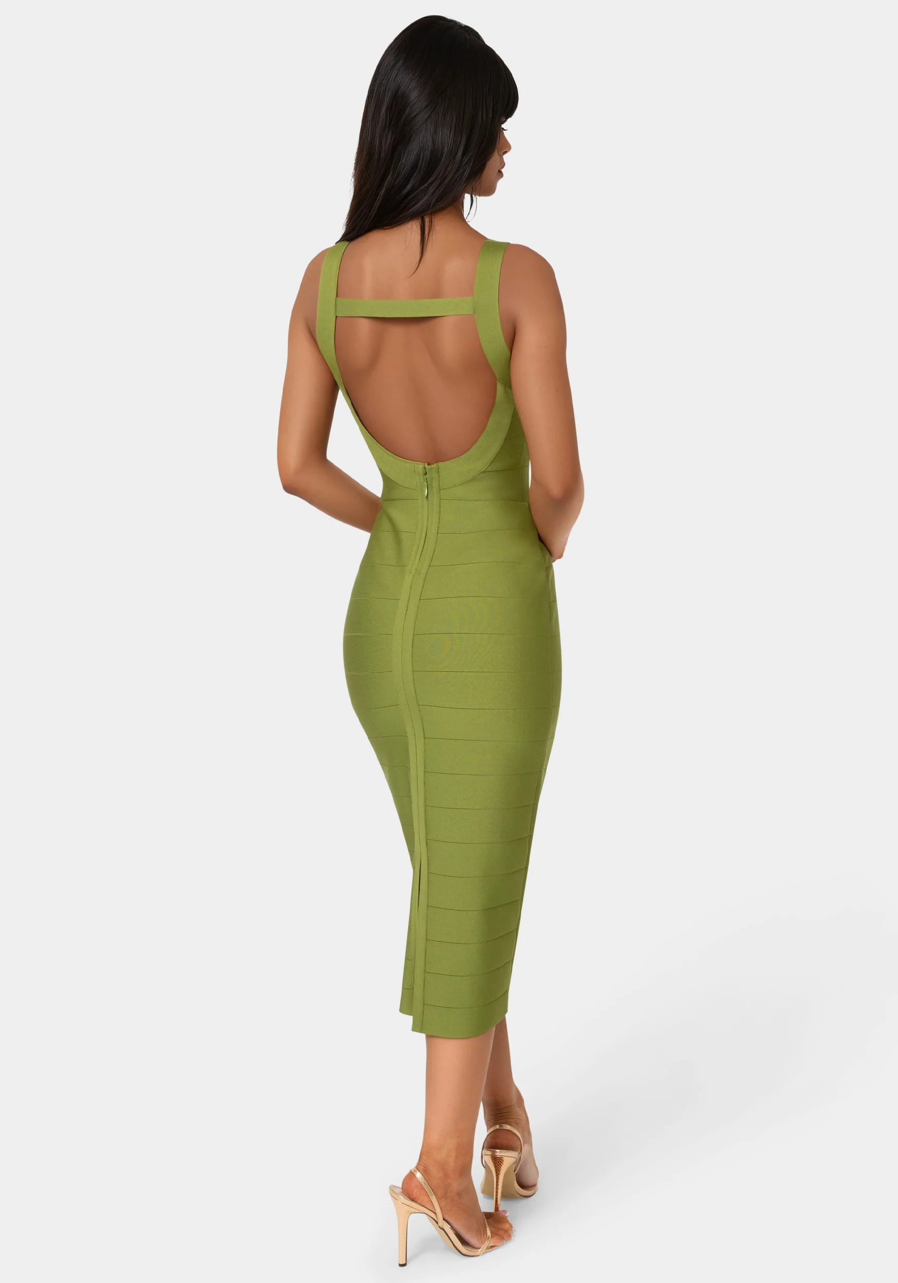 Bandage Midi Tank Dress - Image 3