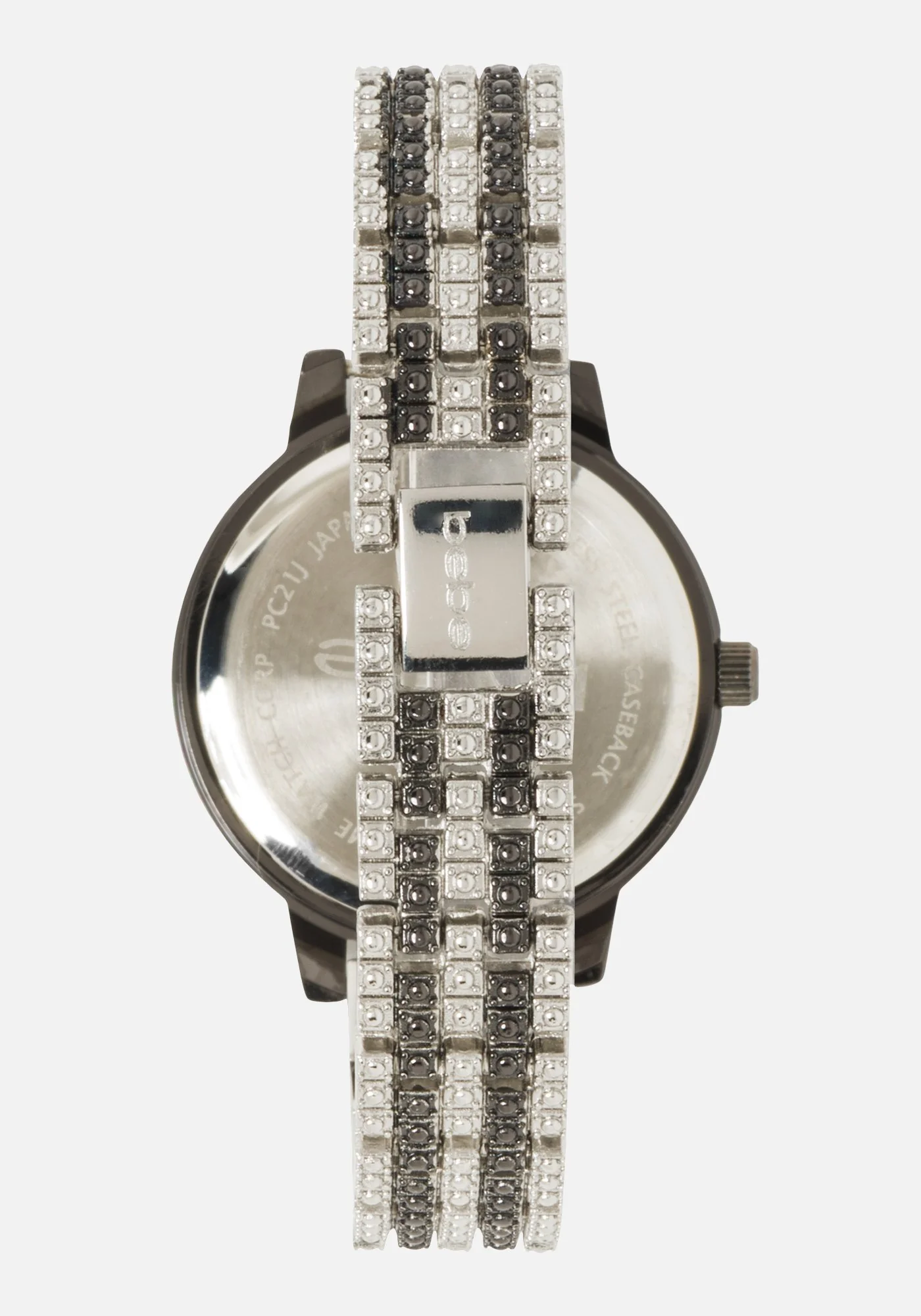 Bebe Crystal 2 Tone Watch - Image 2