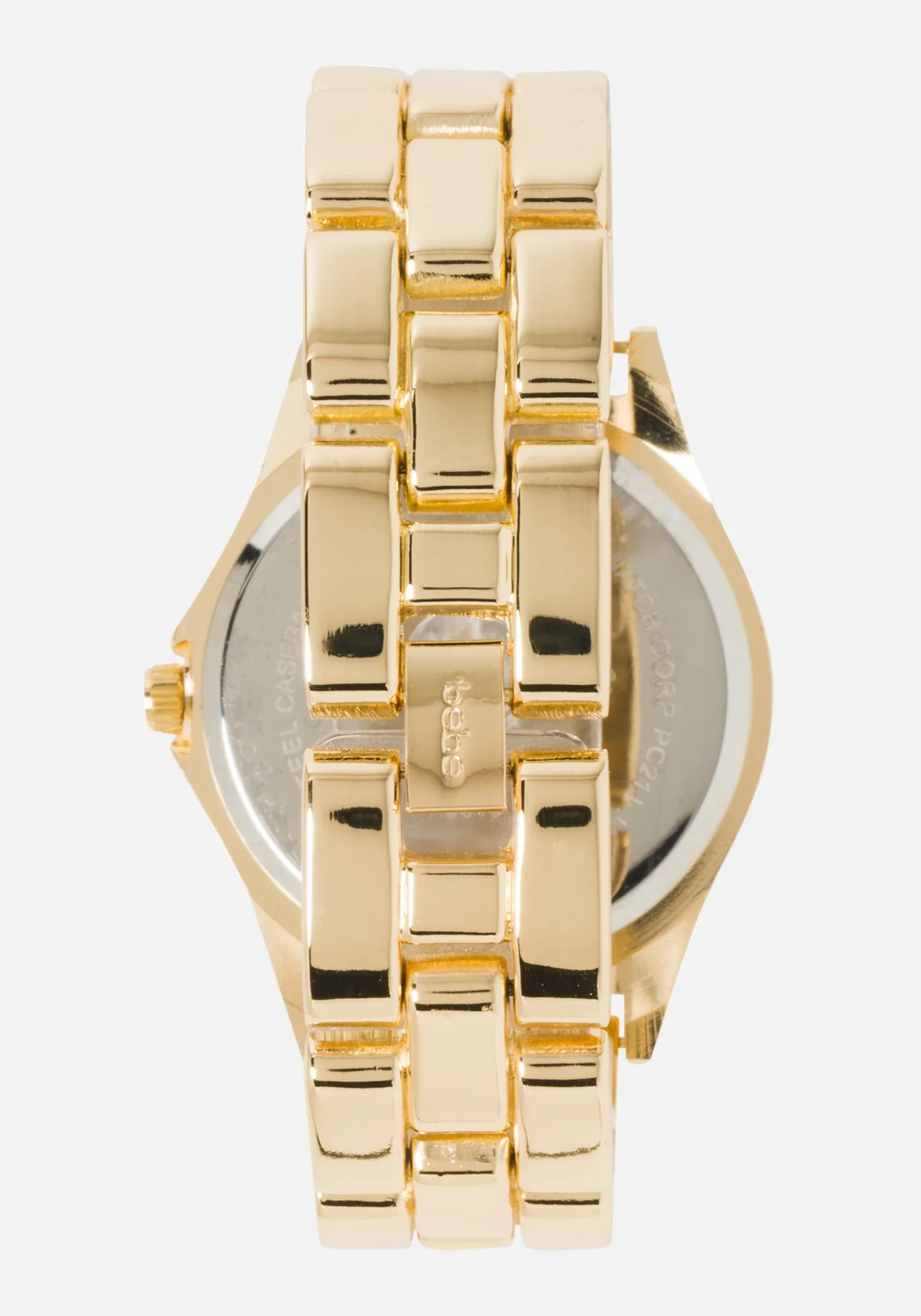 Bebe Embossed Crystal Watch - Image 2