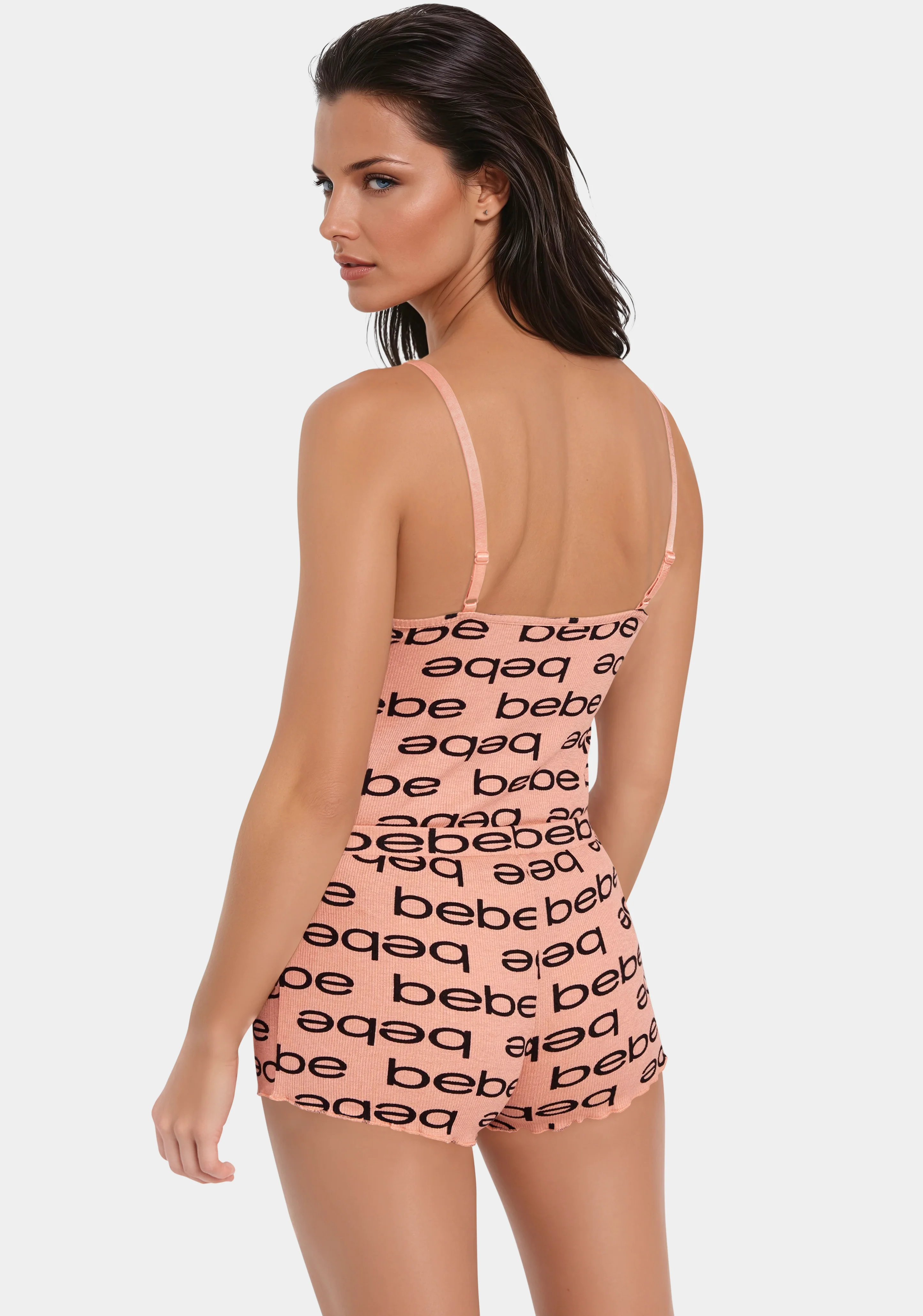 Bebe Logo Cami Short Set - Image 3
