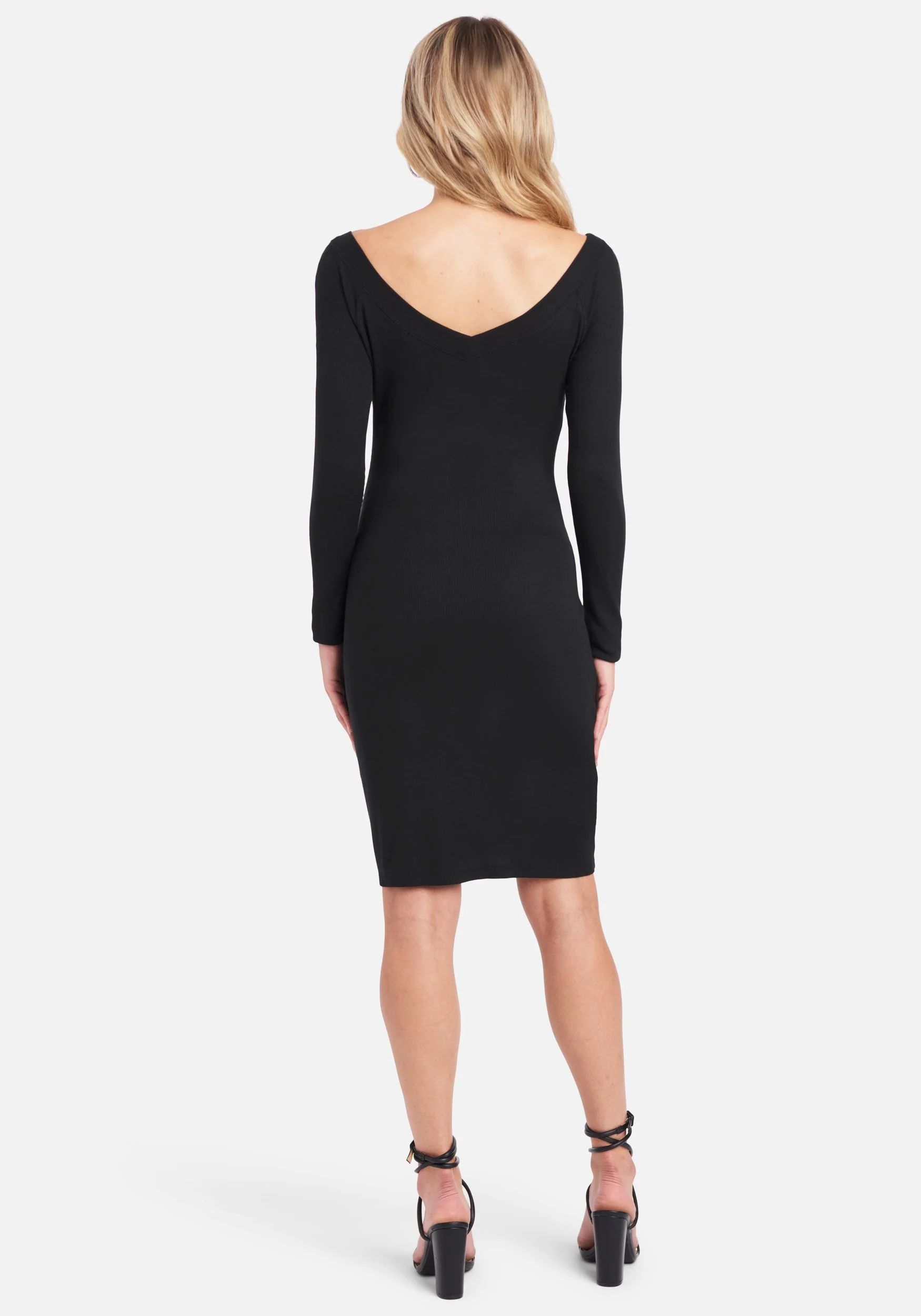 Long Sleeve Logo Dress - Image 3