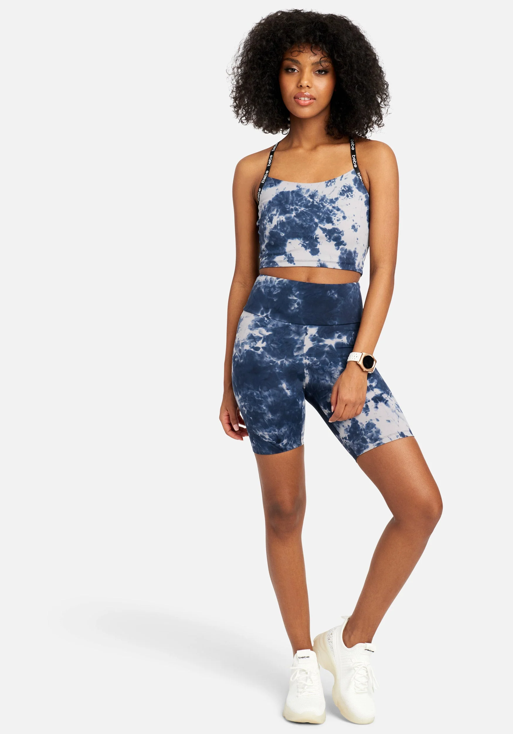Bebe Logo Diamond Dye Short - Image 2