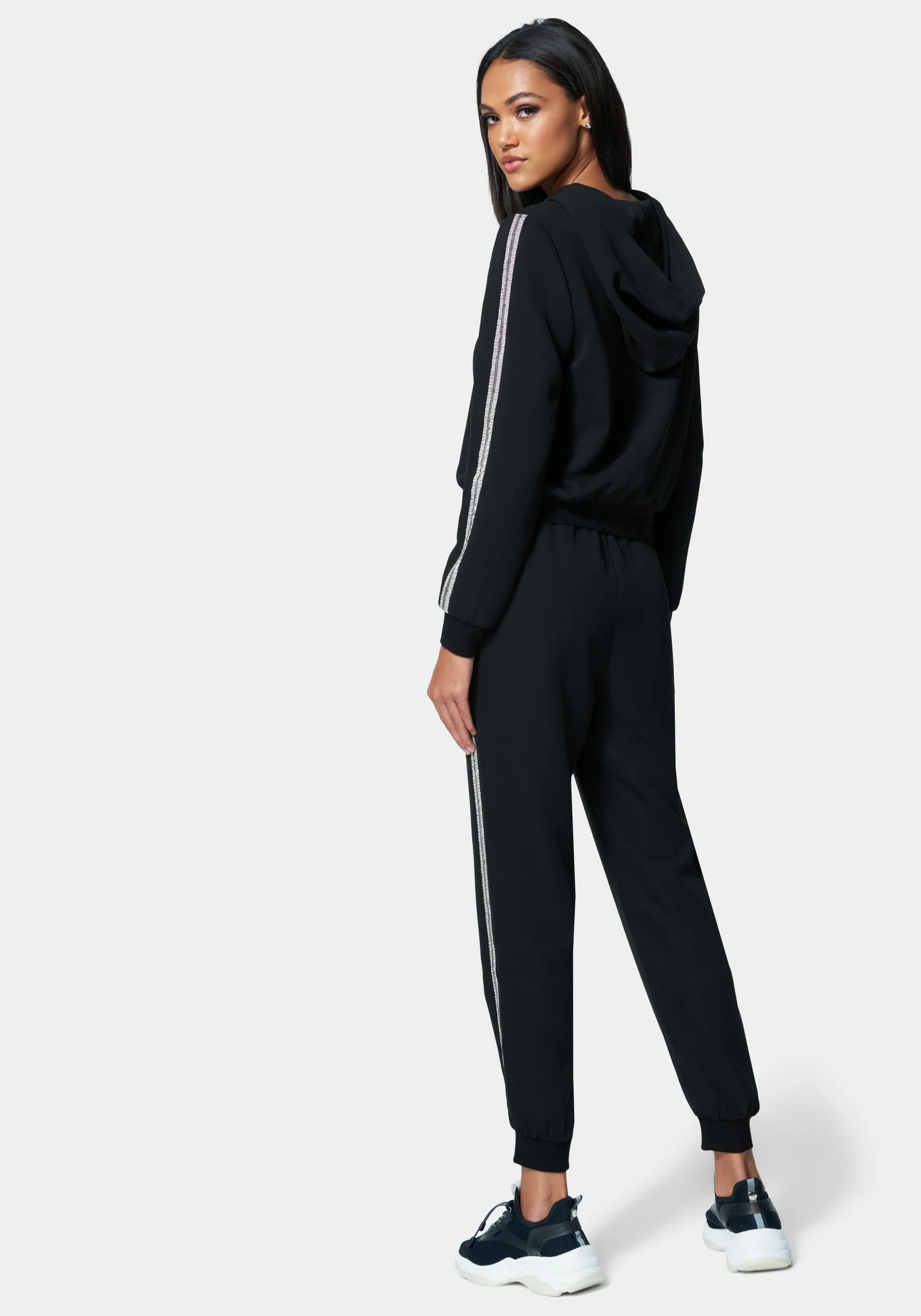 Bebe Lux Lounge Crepe Jogger - Image 3