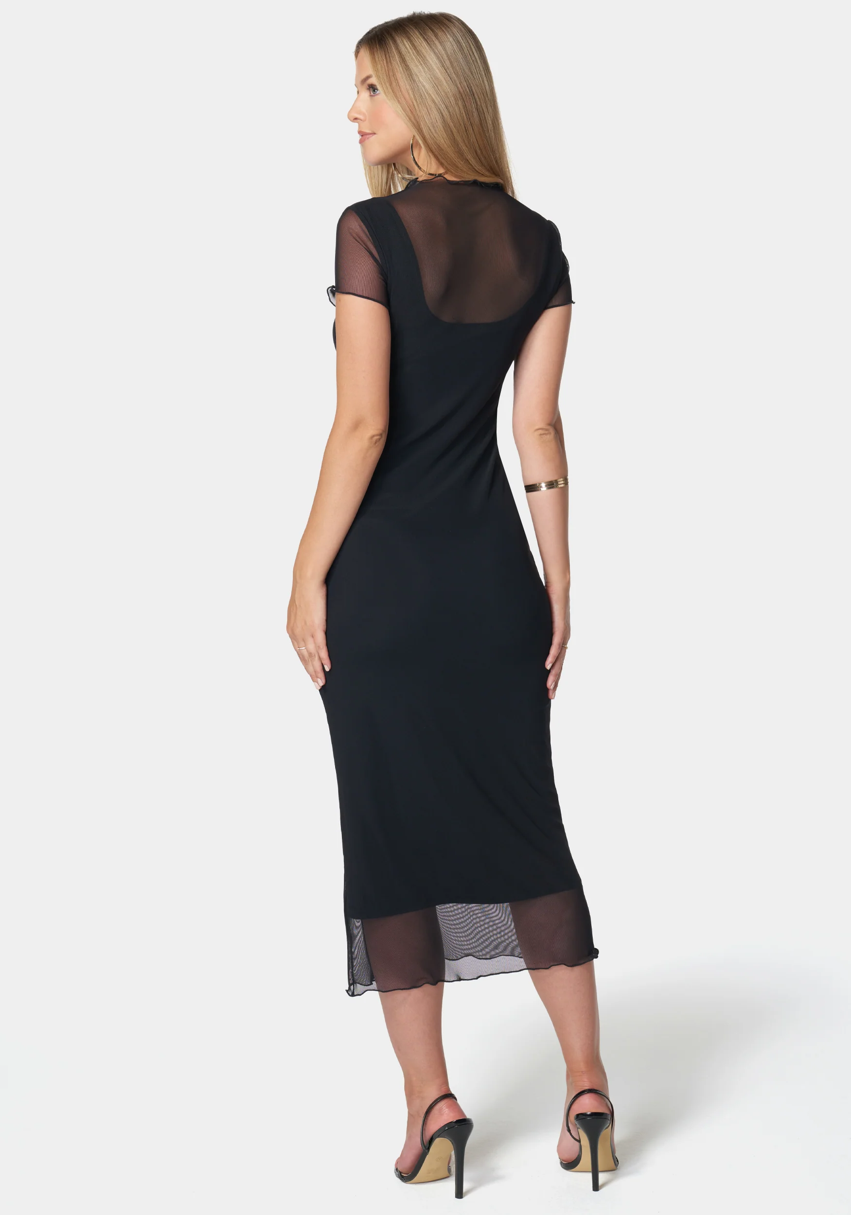 Brooklyn Mesh Maxi Dress - Image 3