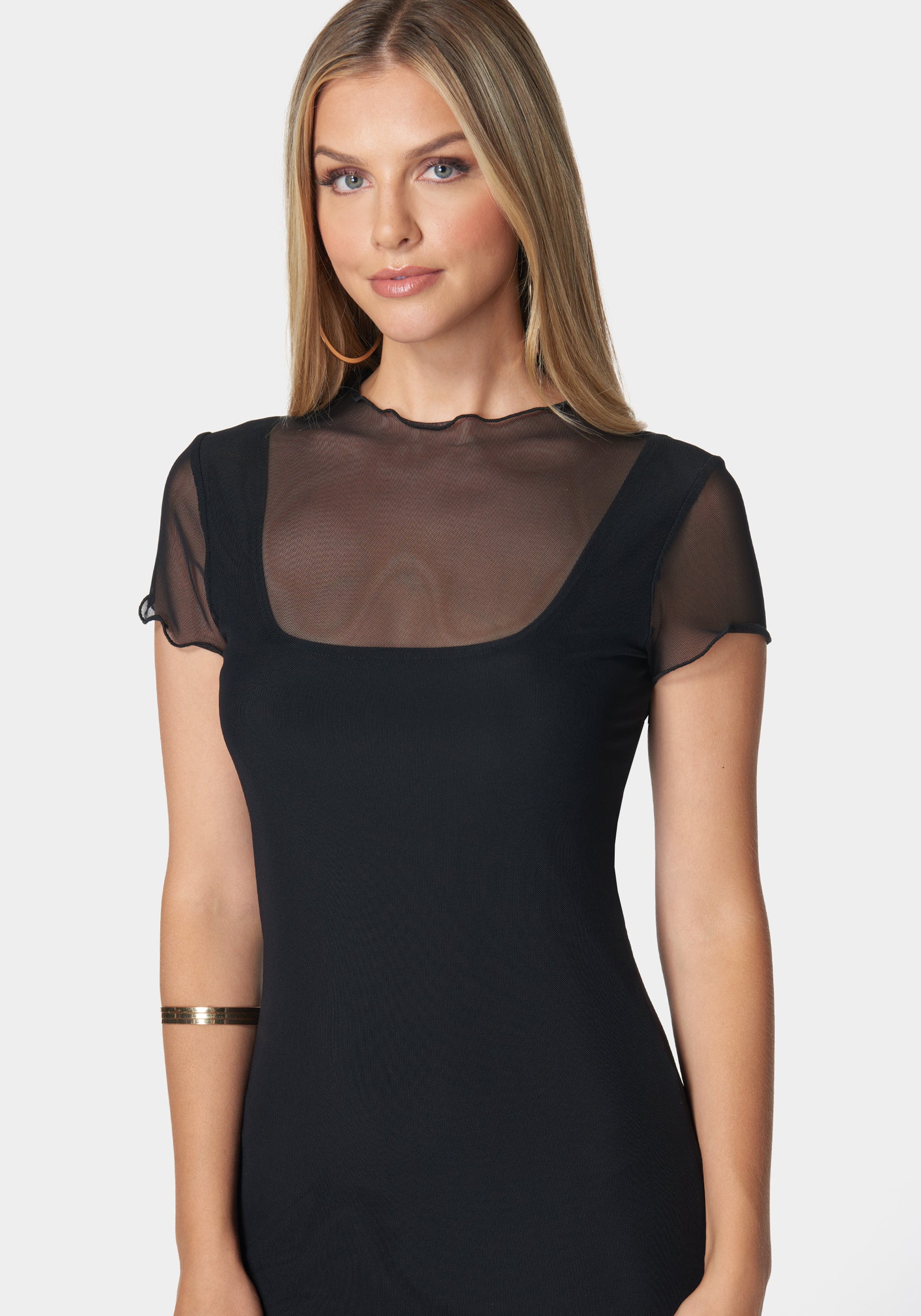 Brooklyn Mesh Maxi Dress - Image 4