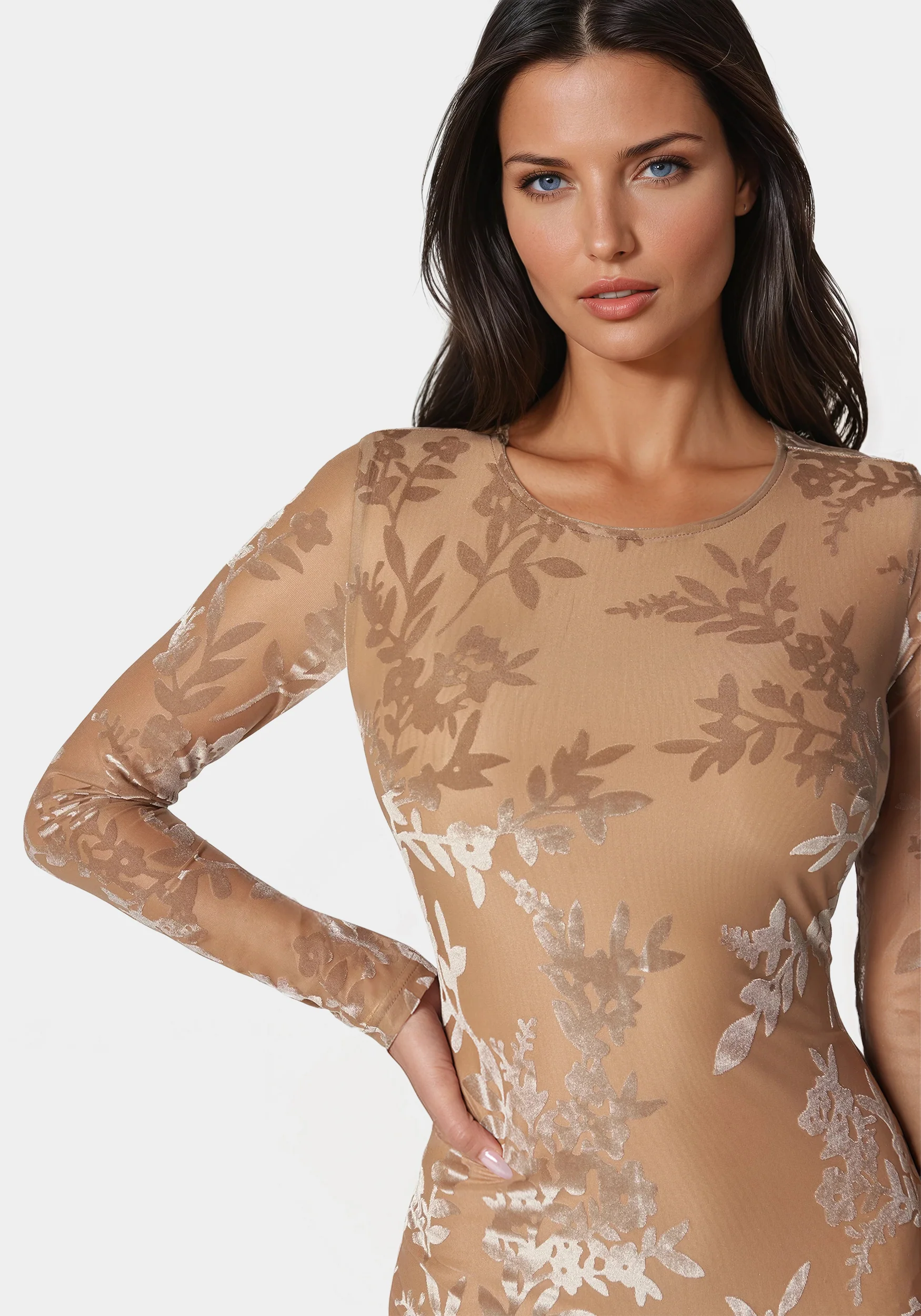 Burnout Midi Dress - Image 3