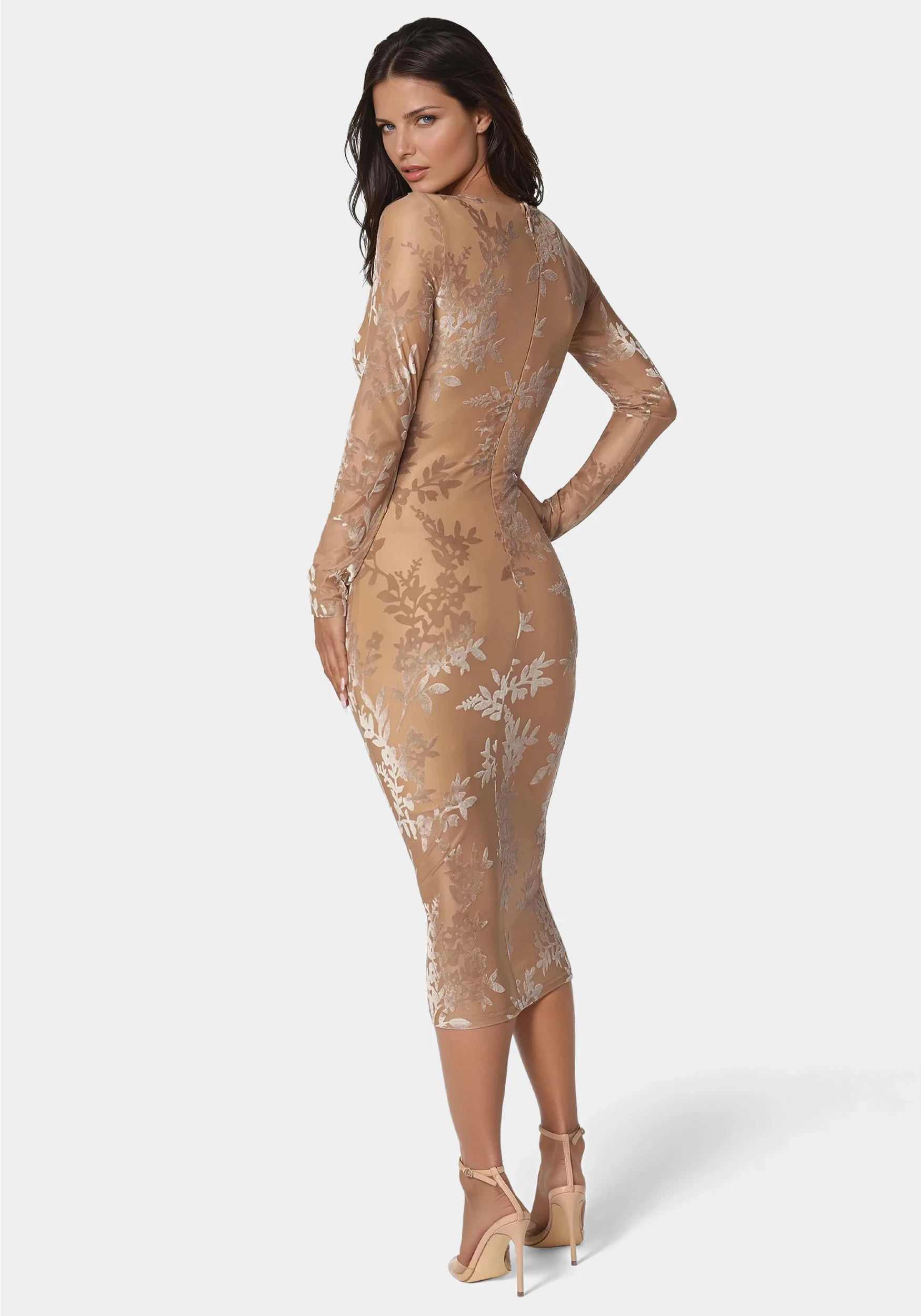 Burnout Midi Dress - Image 4