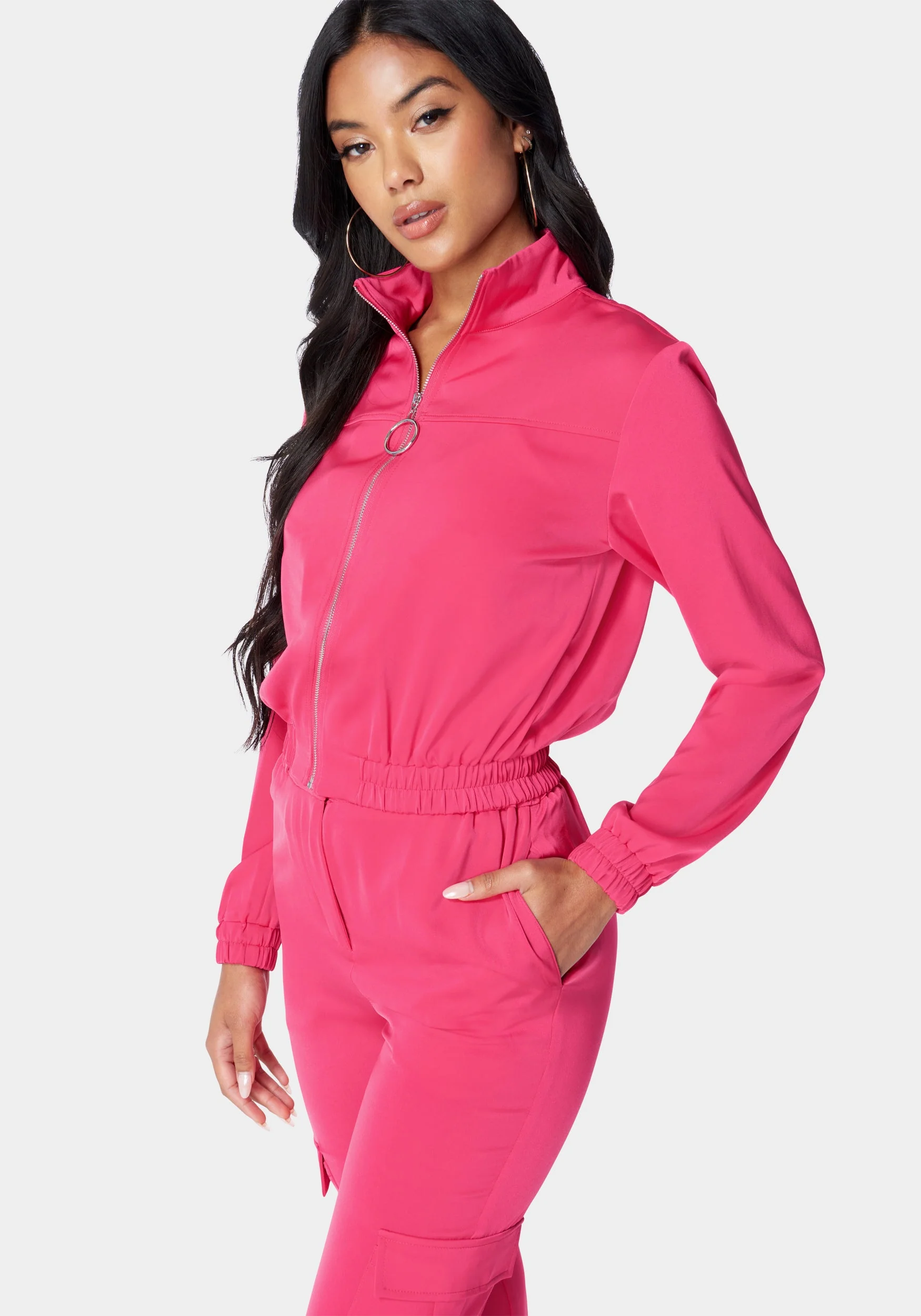 Cargo Zip Front Jacket - Image 2