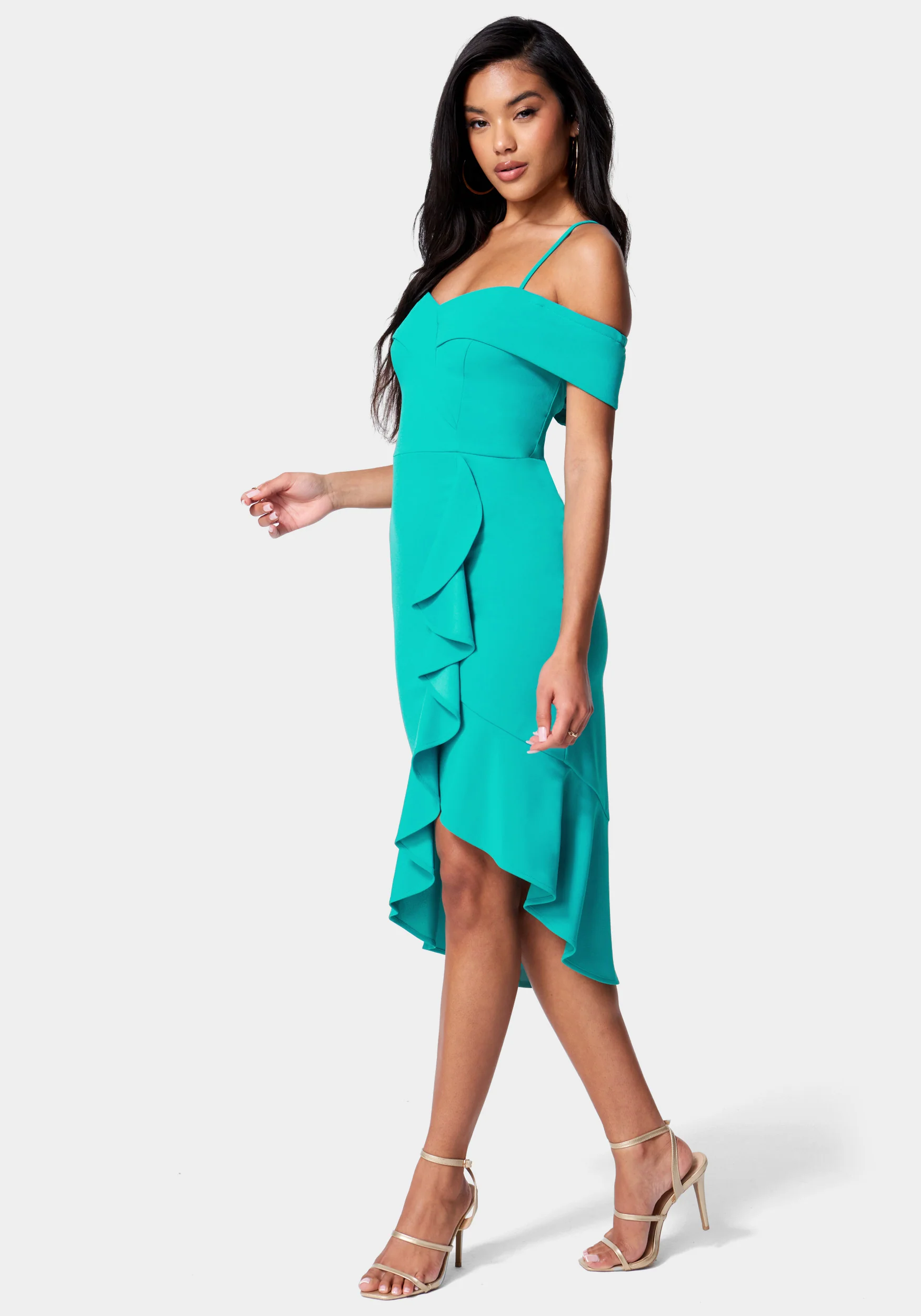 Cascade Ruffle Flounce Dress - Image 2