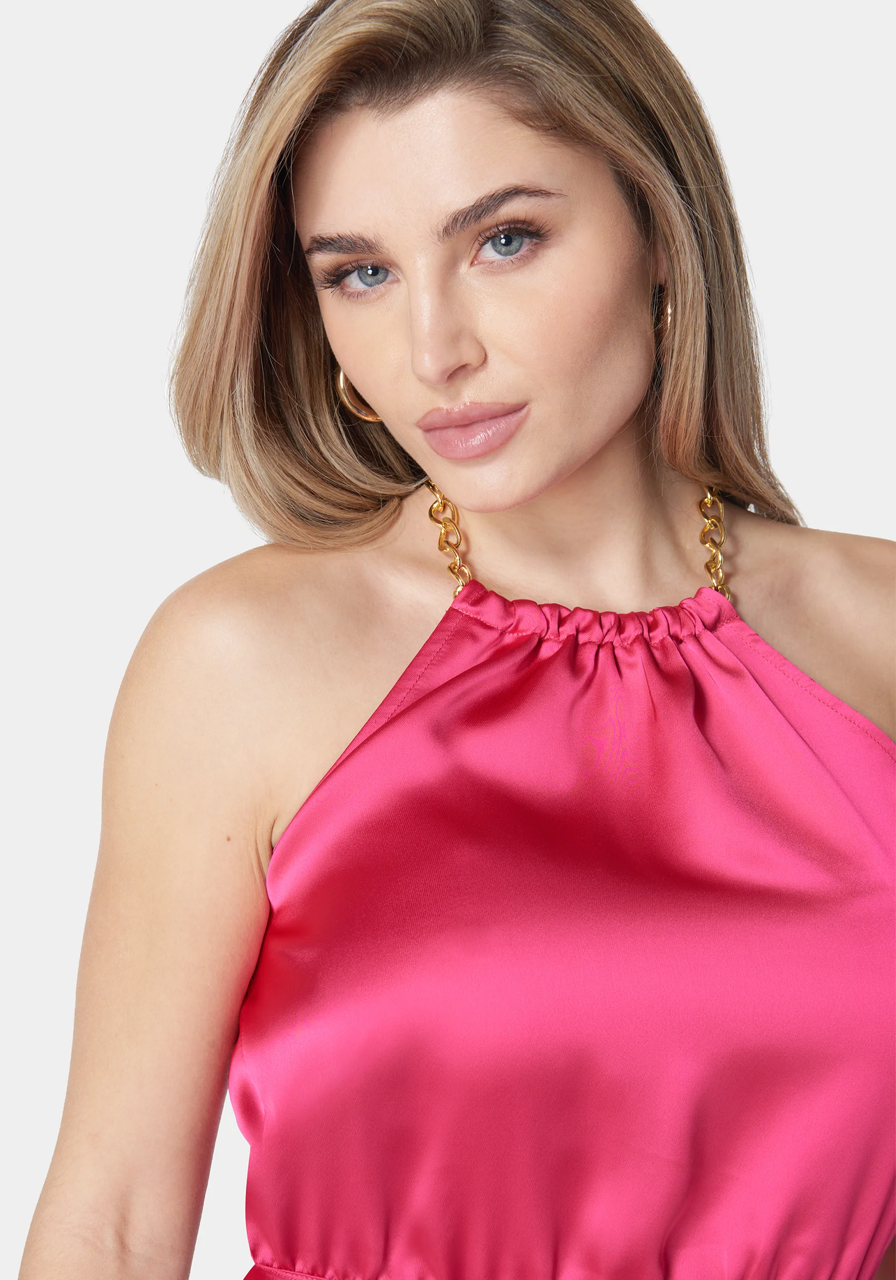 Chain Link Tie Back Halter Top - Image 4