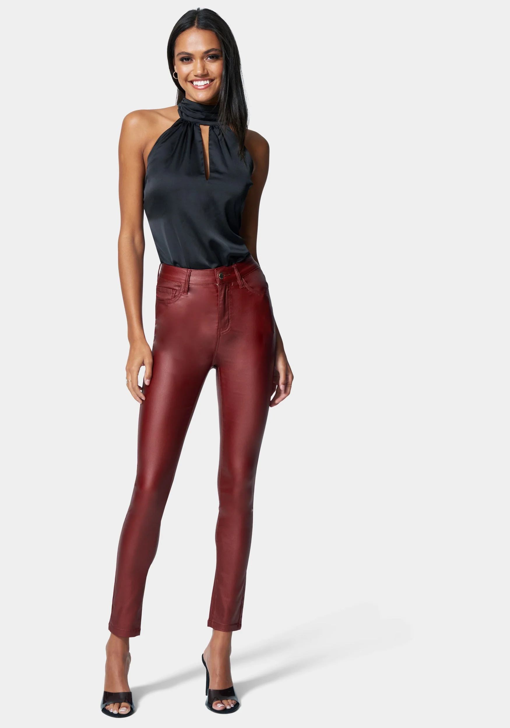 Coated Denim Skinny Jean - Image 2