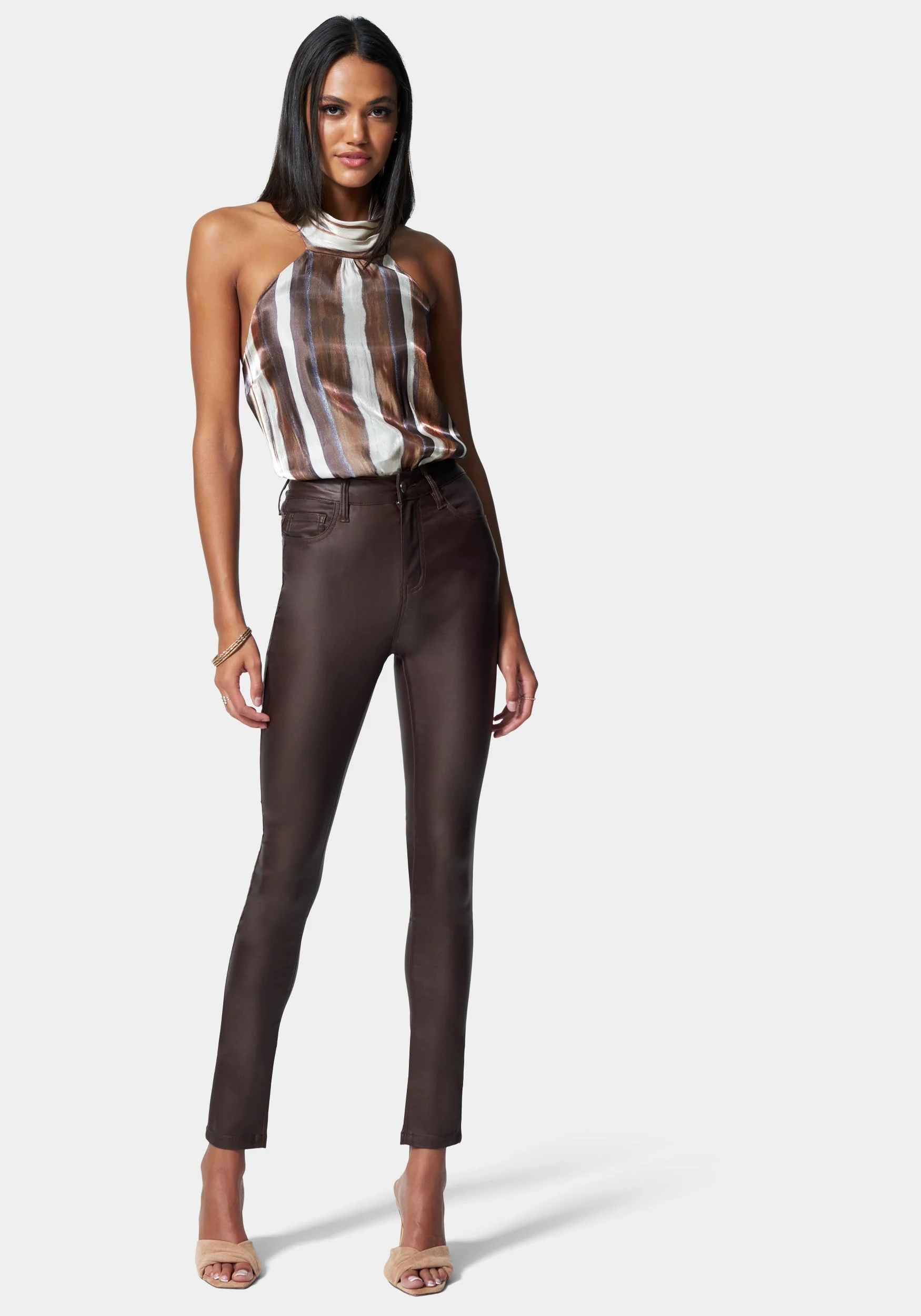 Coated Denim Skinny Jean - Image 2