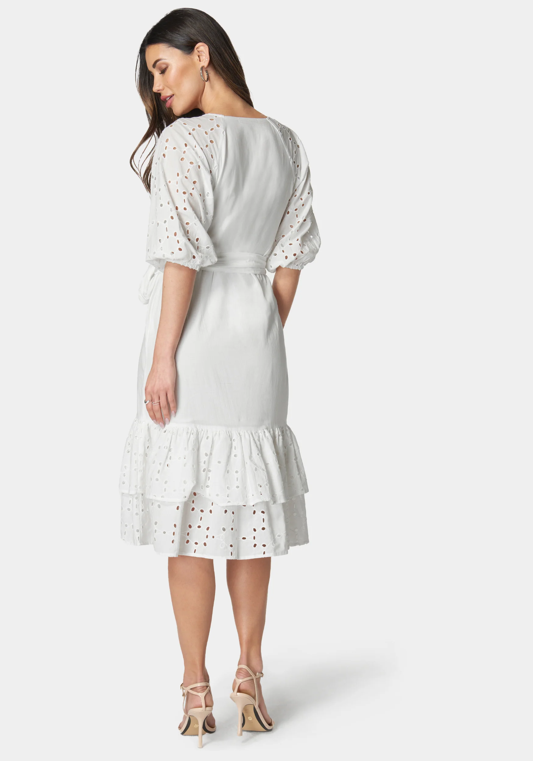 Cotton Eyelet Dress - Image 3