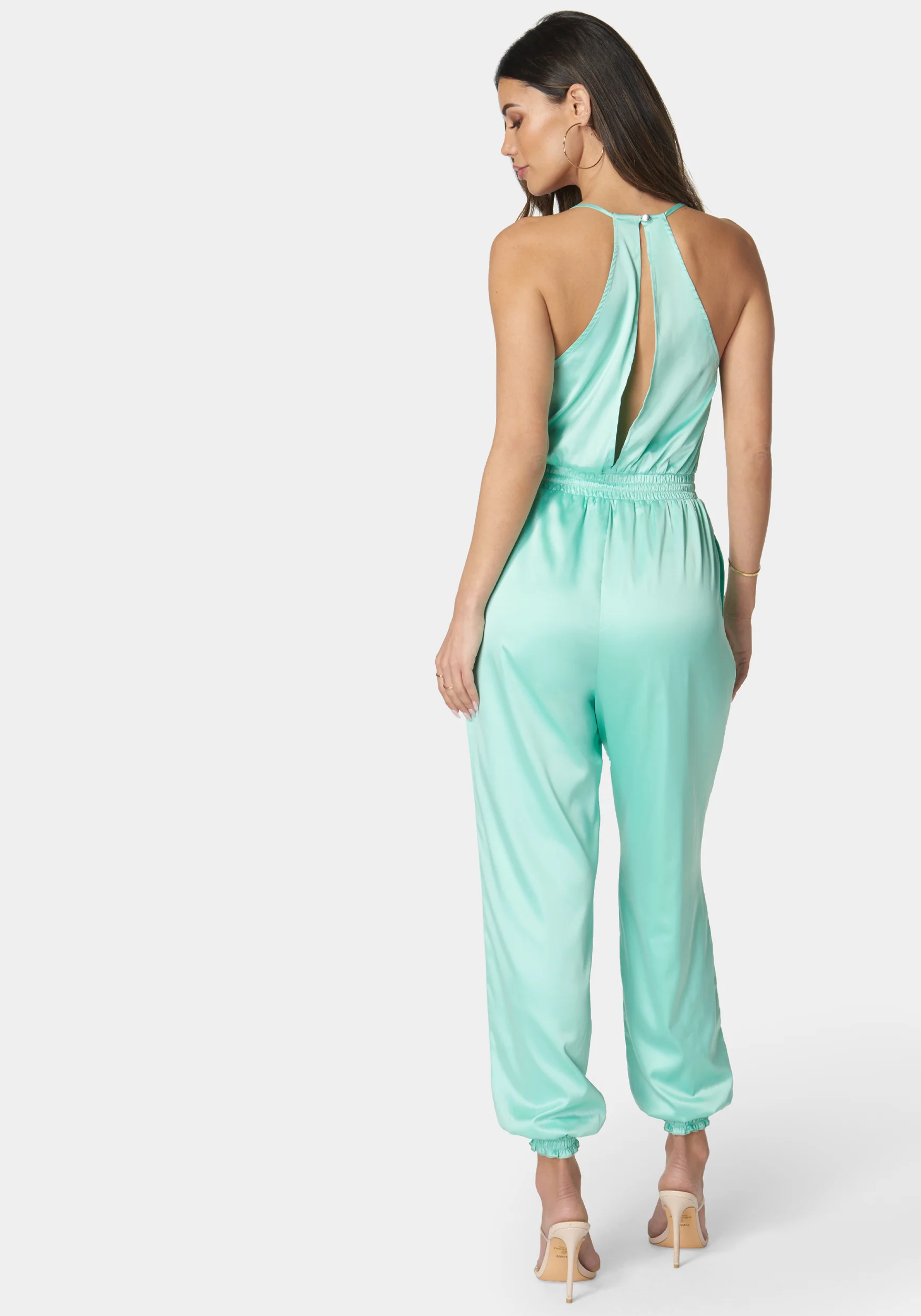 Cowl Neck Jumpsuit - Image 3