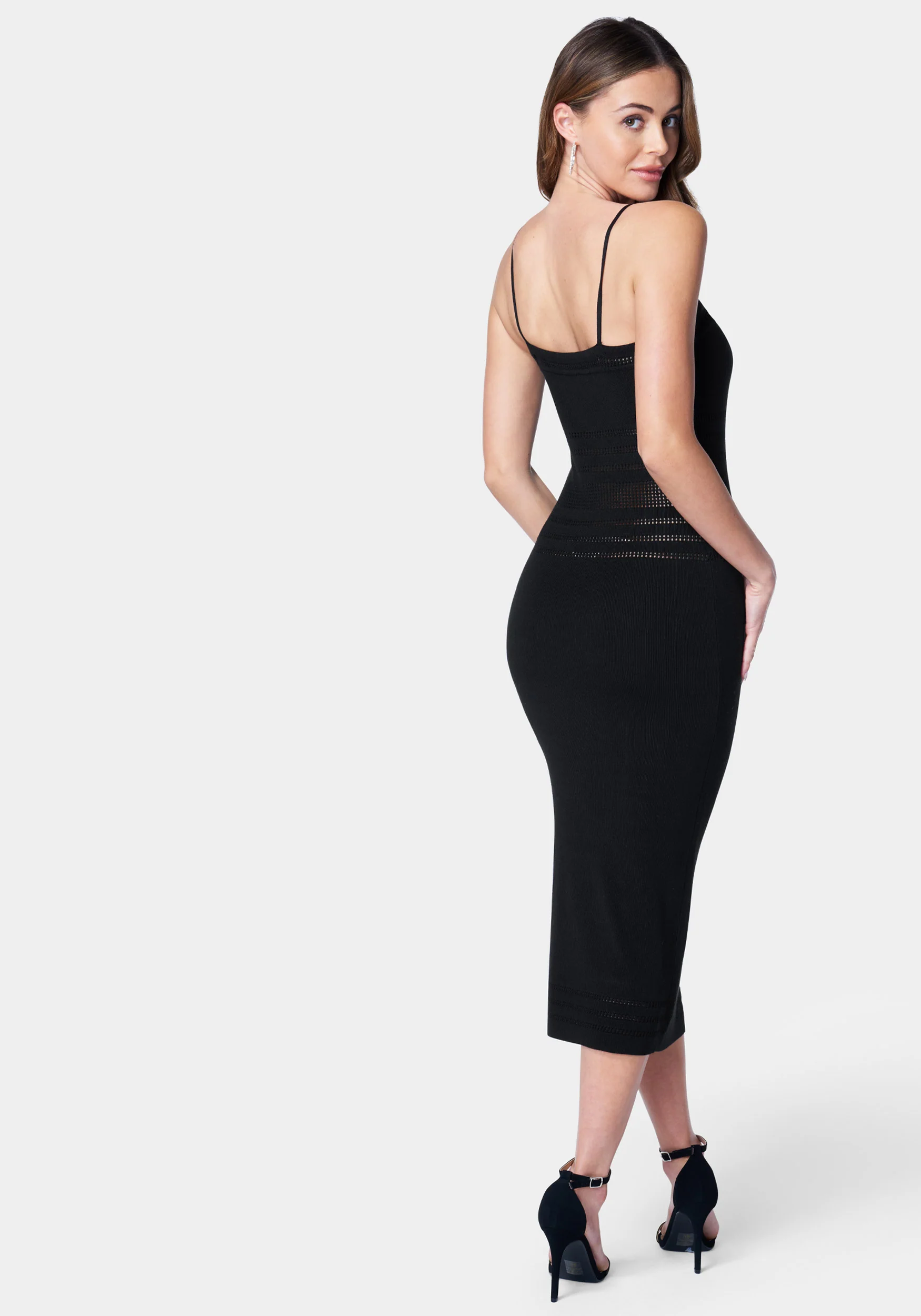 Crochet Tube Midi Dress - Image 3