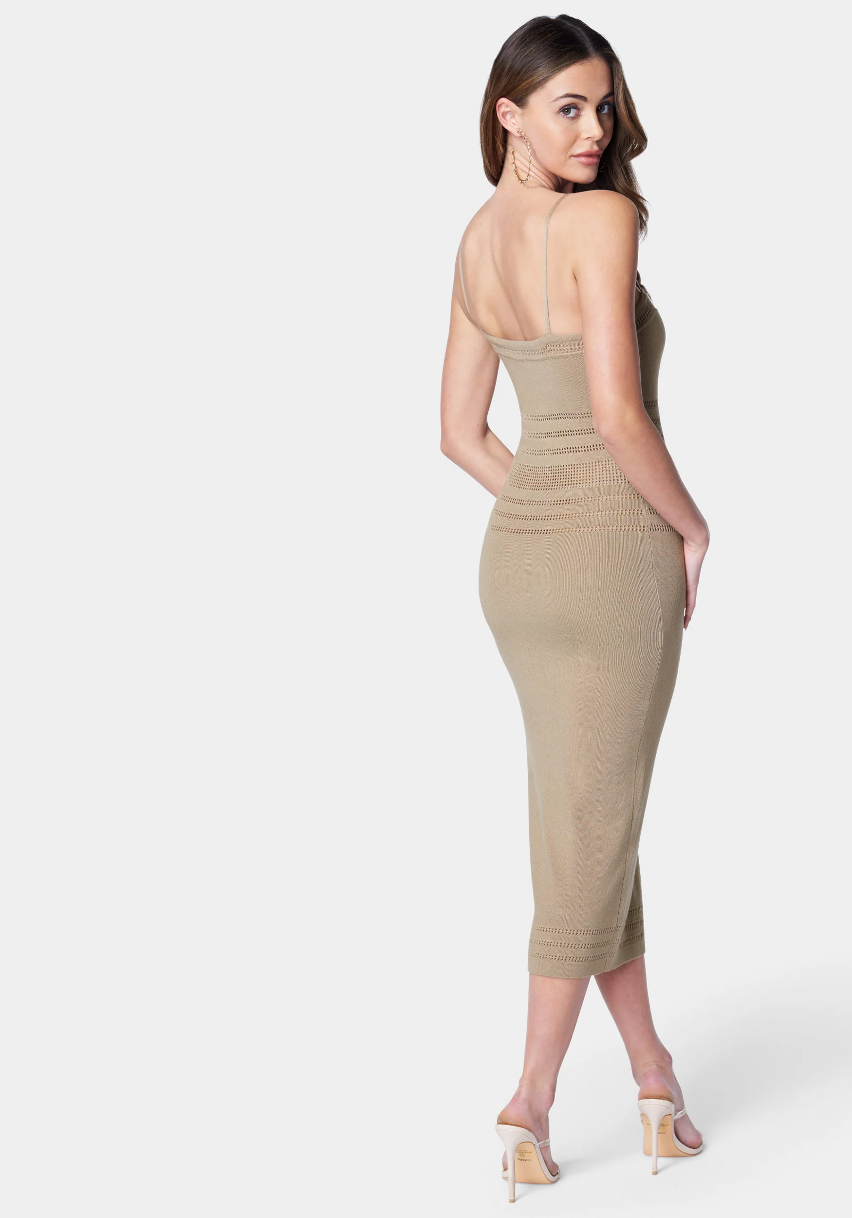 Crochet Tube Midi Dress - Image 3