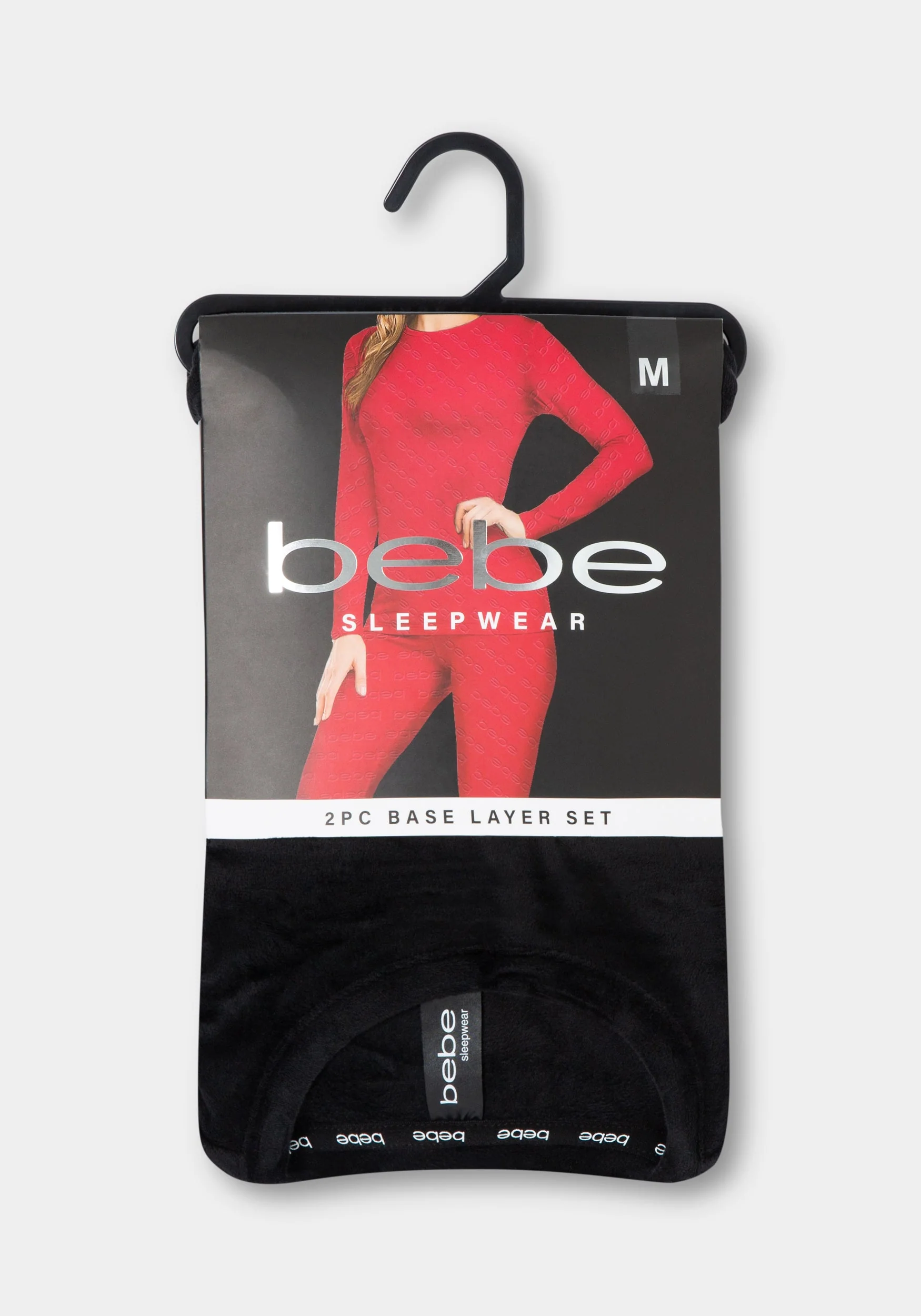 2pc Velour Bebe Louge Sleep Base Layer Set - Image 2