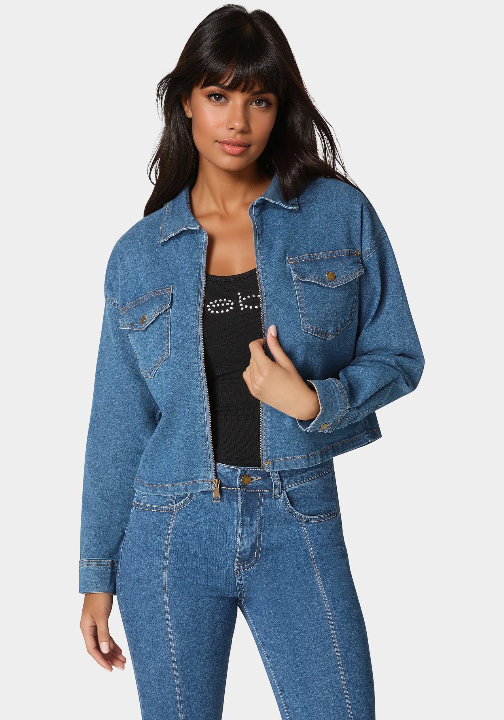 Denim Jacket The Full Zip - Image 3