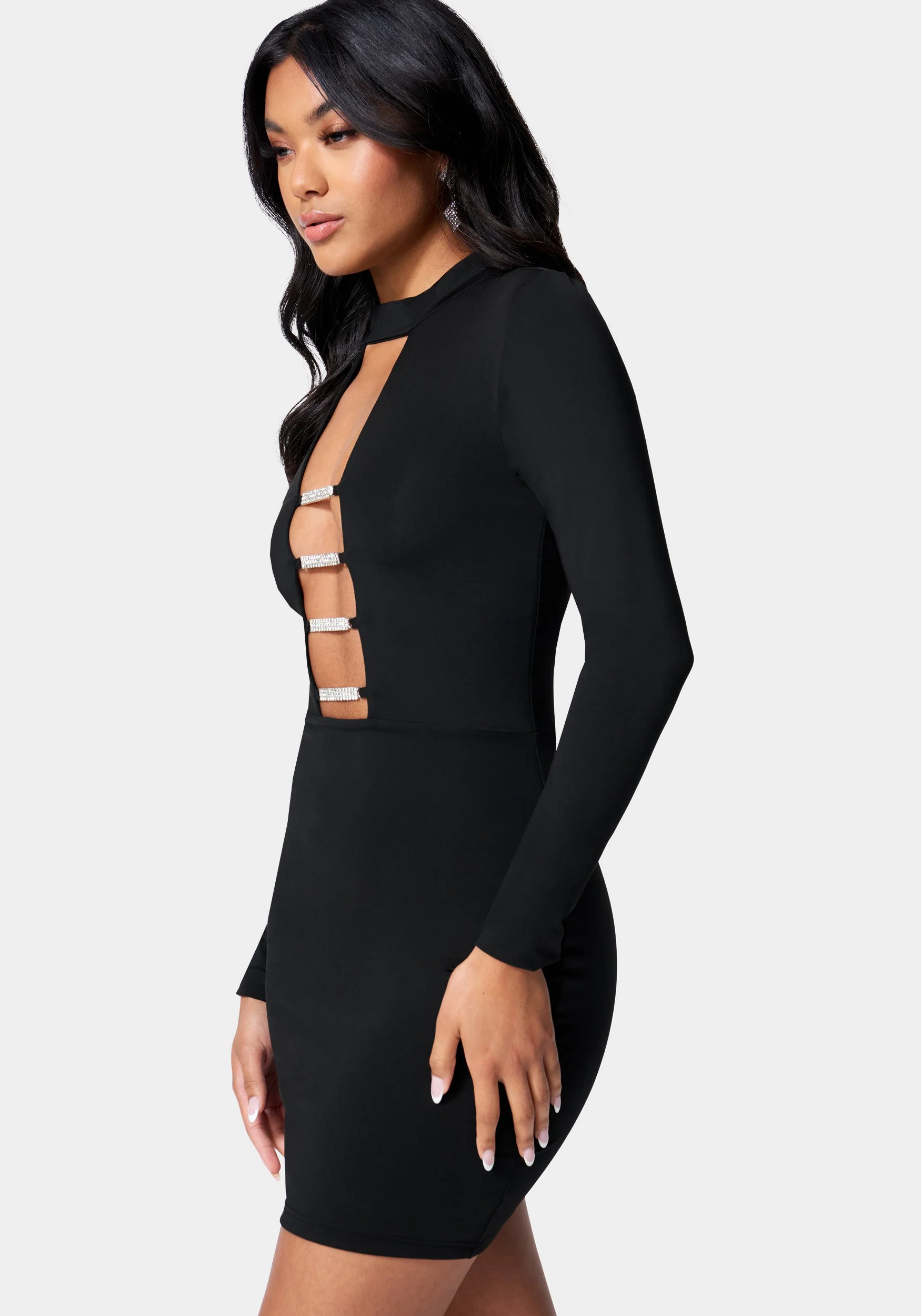Embellished Caged Dress - Image 2