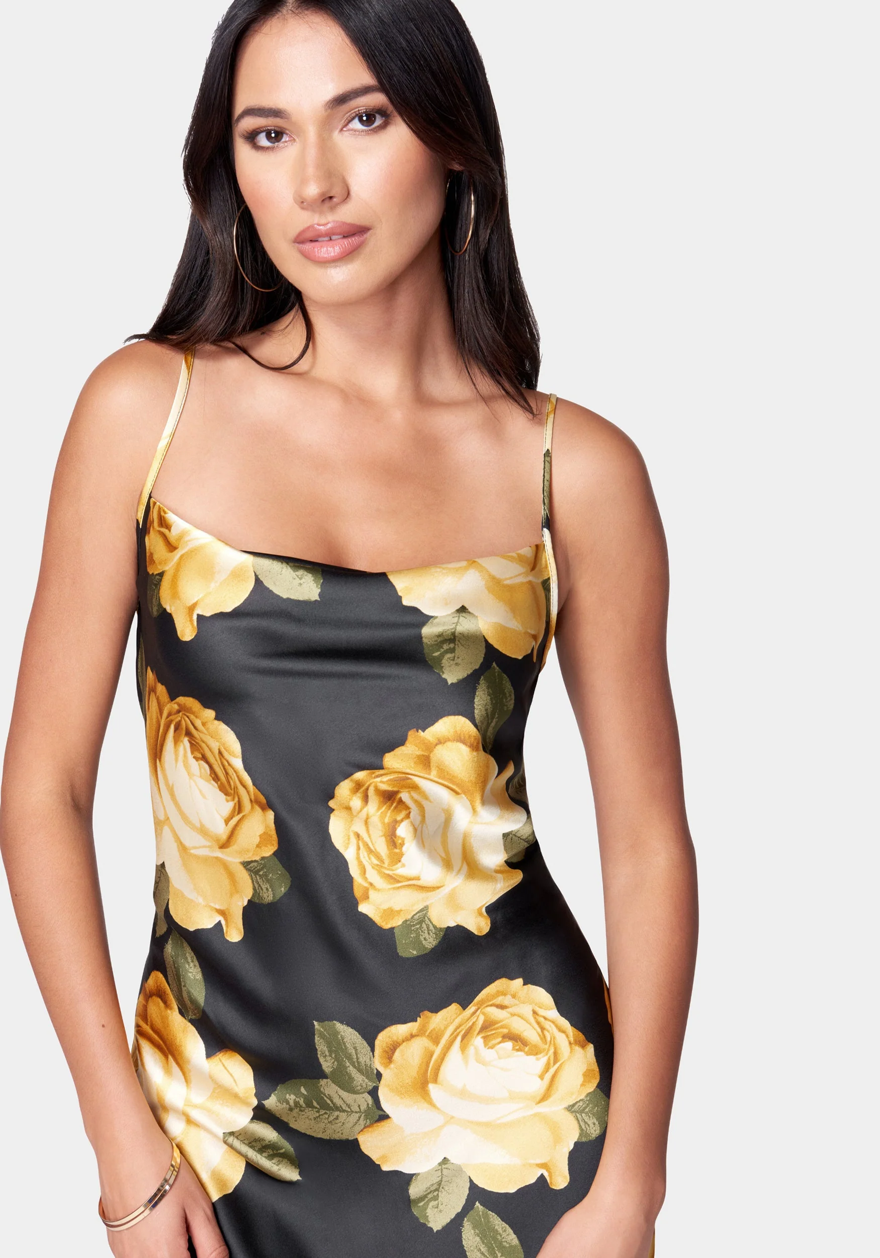 Floral Cowl Neck Maxi Dress - Image 4
