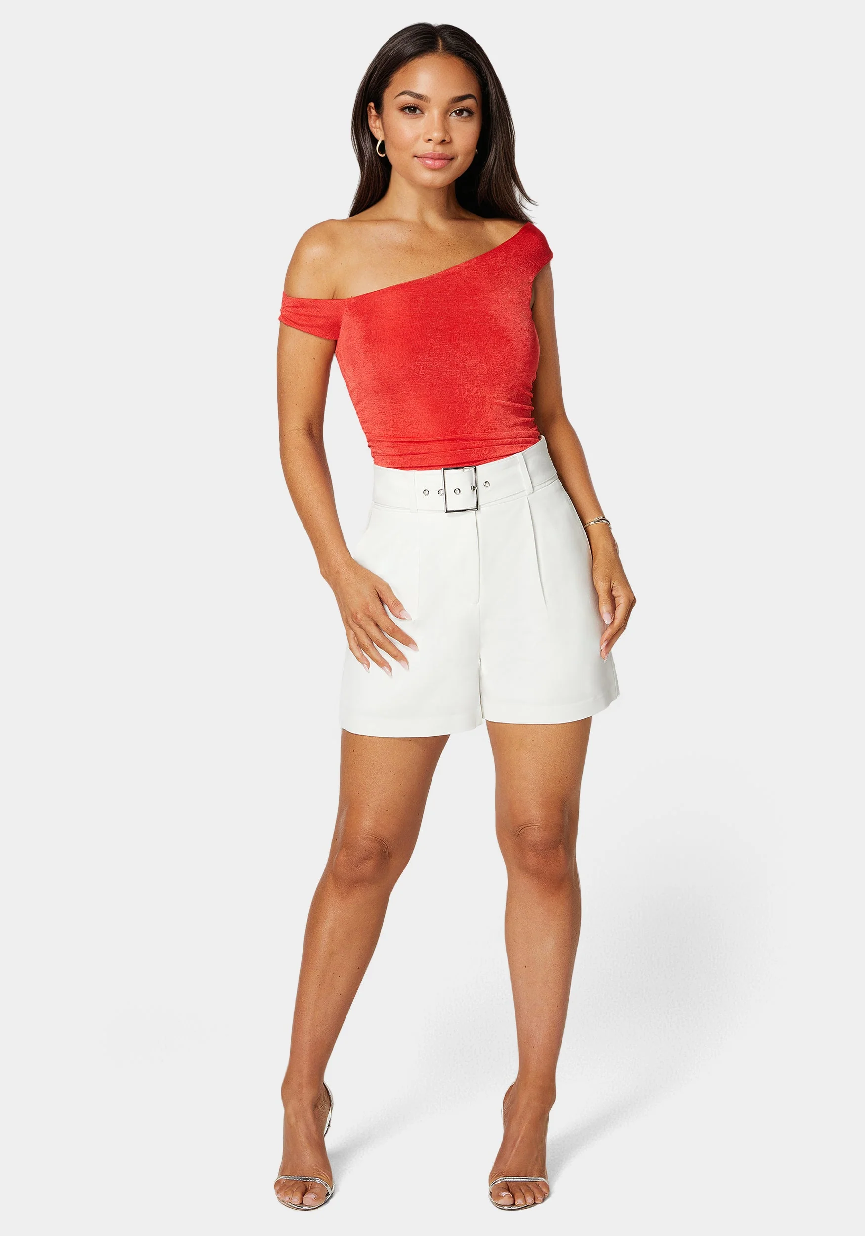 Flowy Belted Short - Image 2