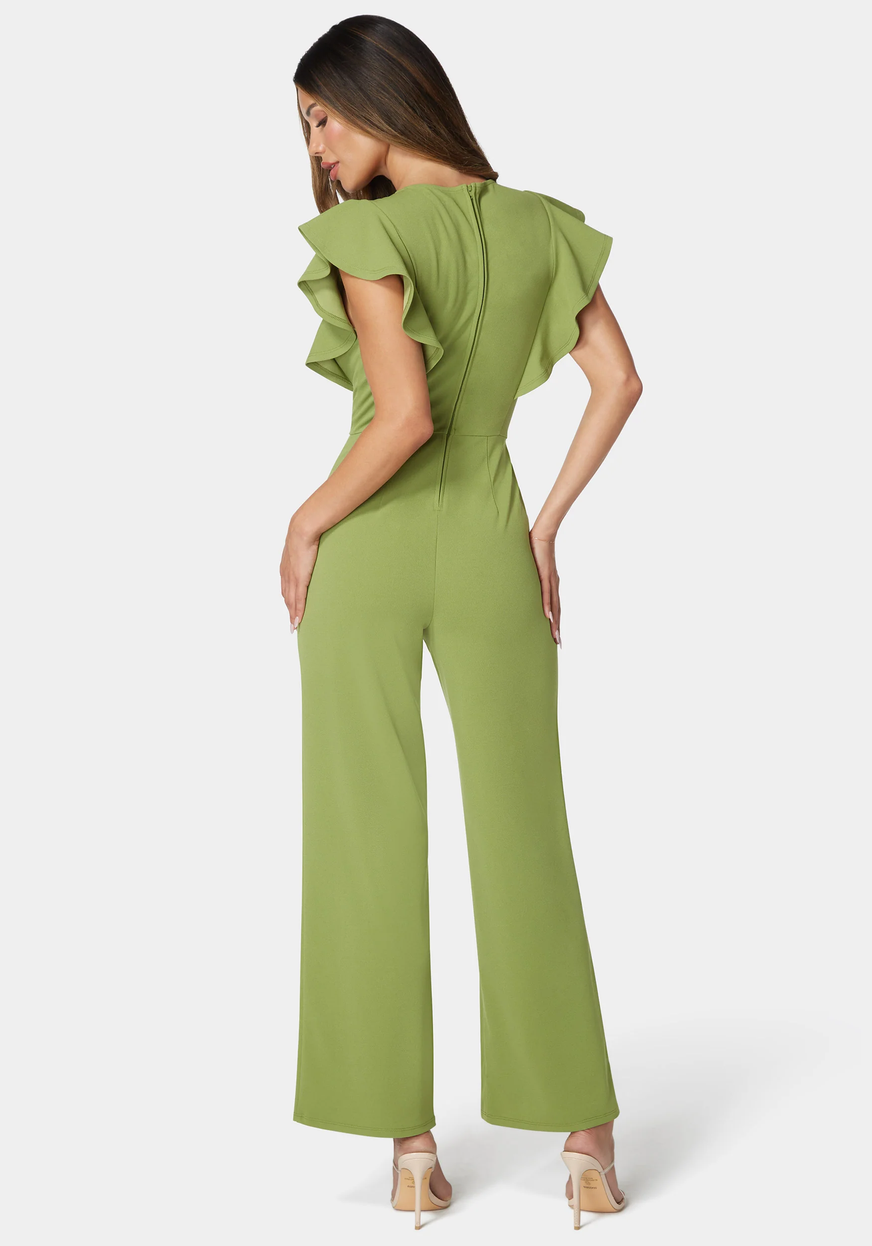 Flutter Sleeve Core Jumpsuit - Image 3