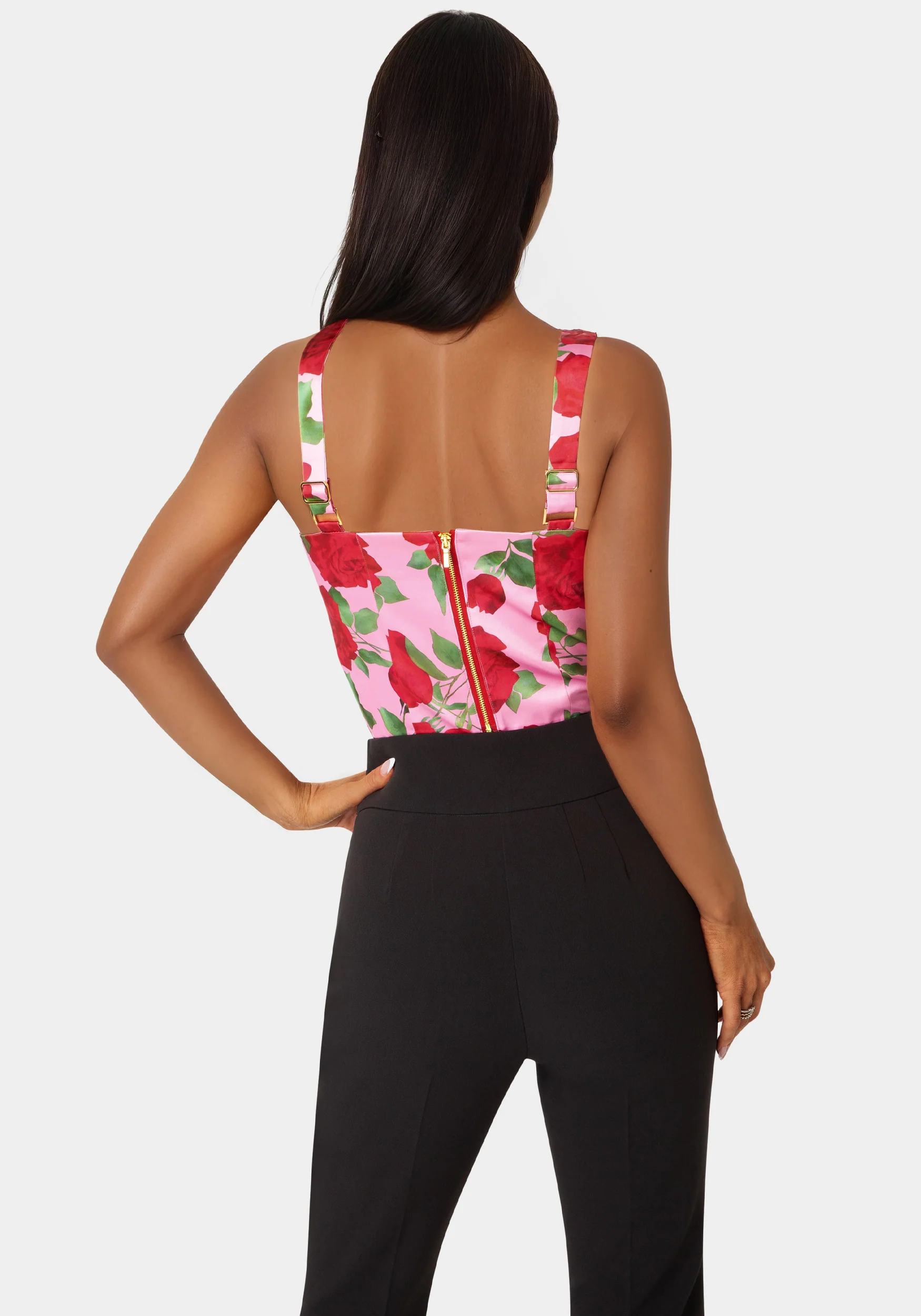 Front Drape Corset Top - Image 2