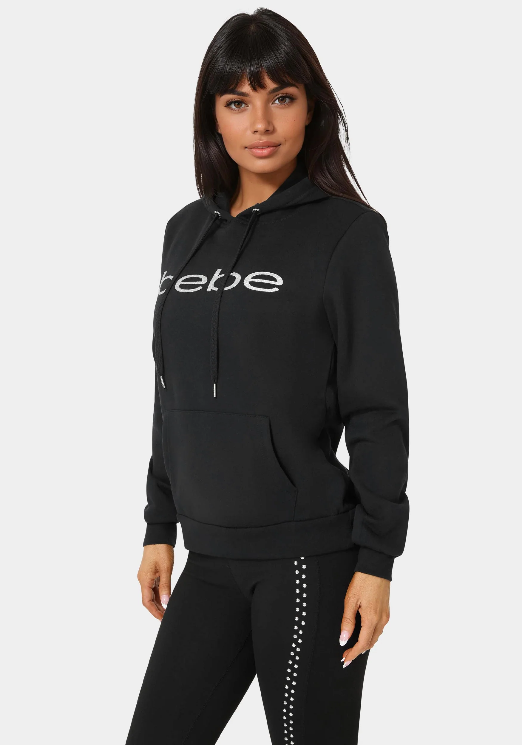 Glitter Logo Fleece Hoodie - Image 2