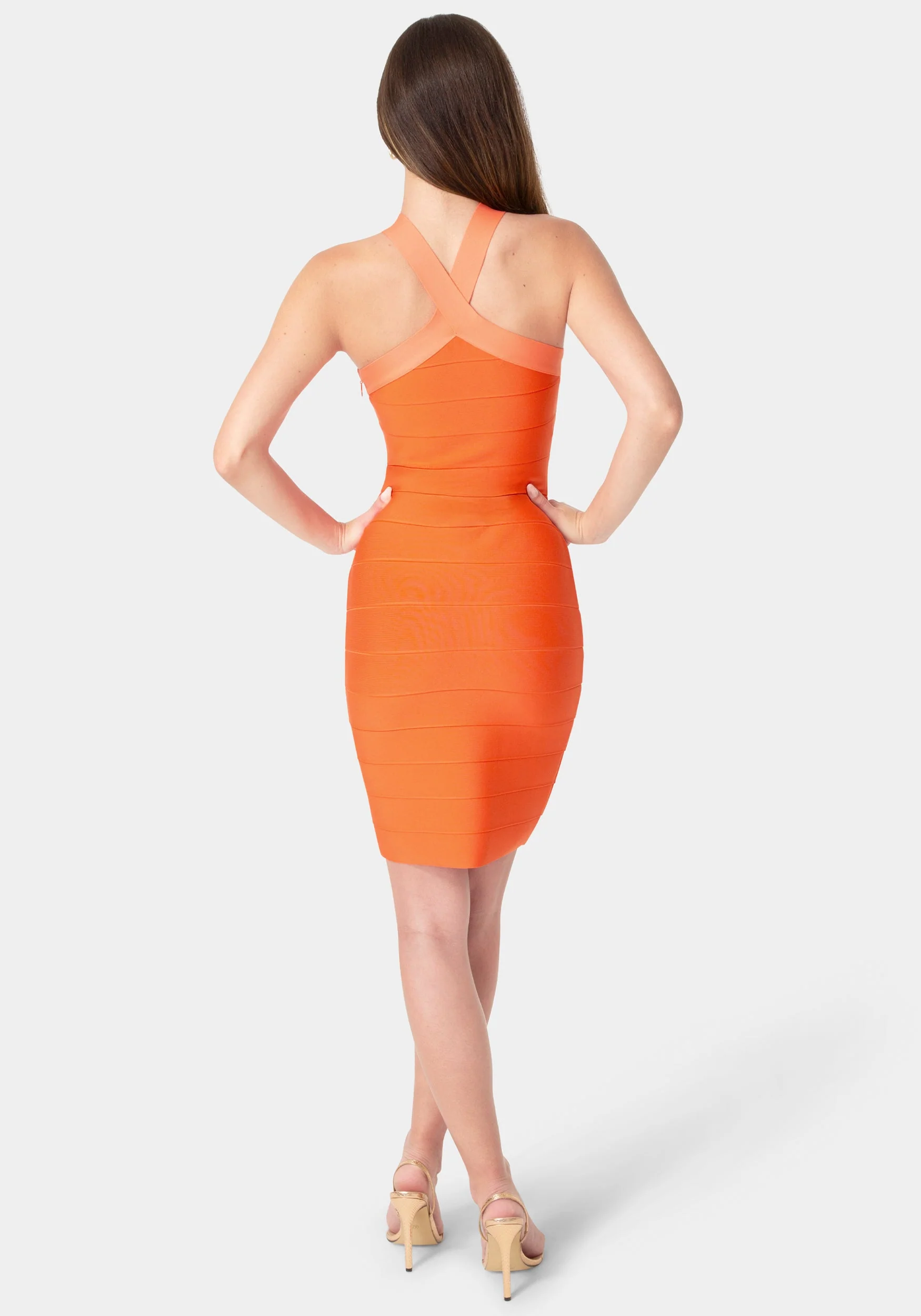 Halter Bandage Dress - Image 3