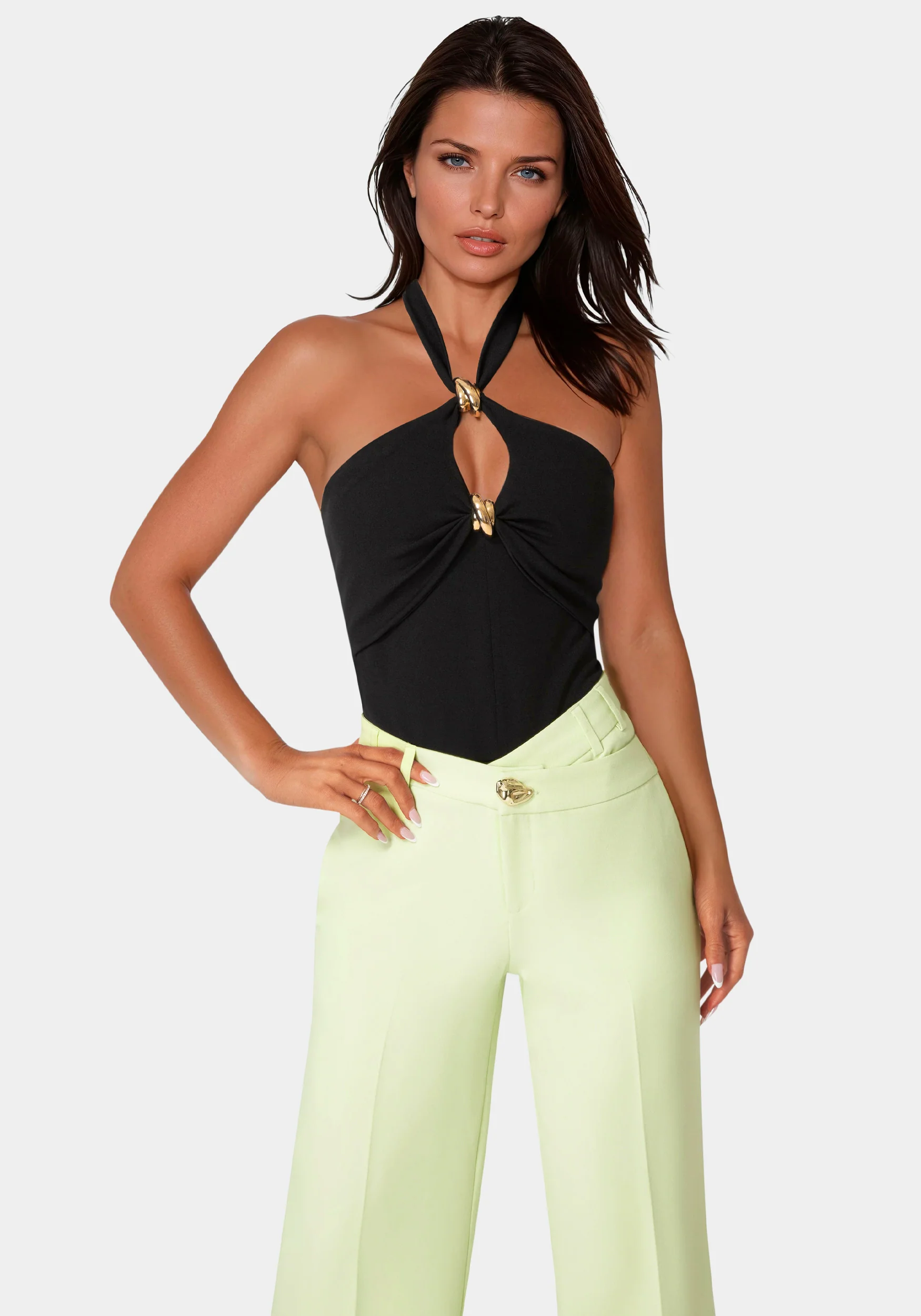 Halter Neck Bodysuit