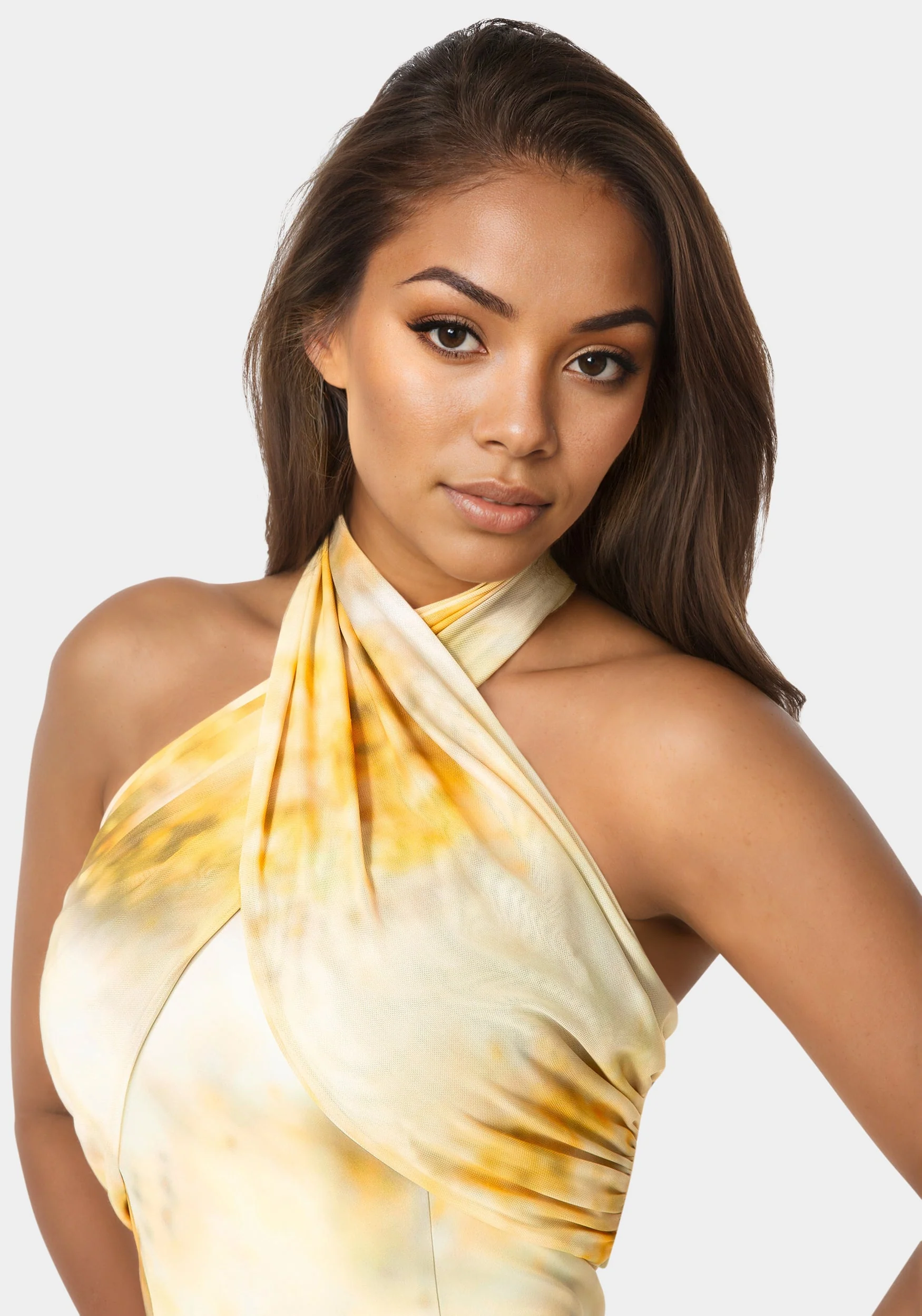 Halter Wrap Tie Top - Image 2