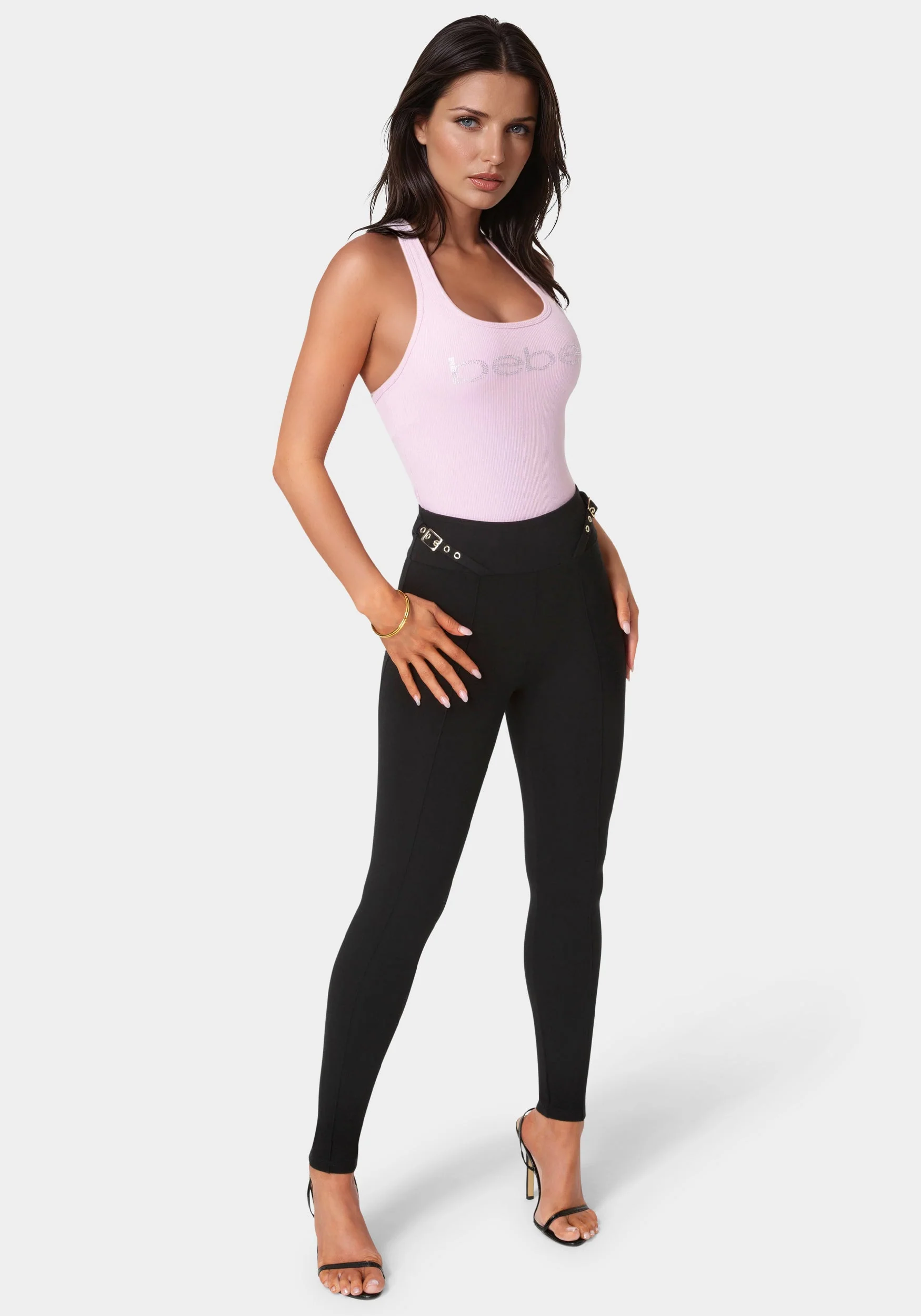 High Waist Belted Legging - Image 2