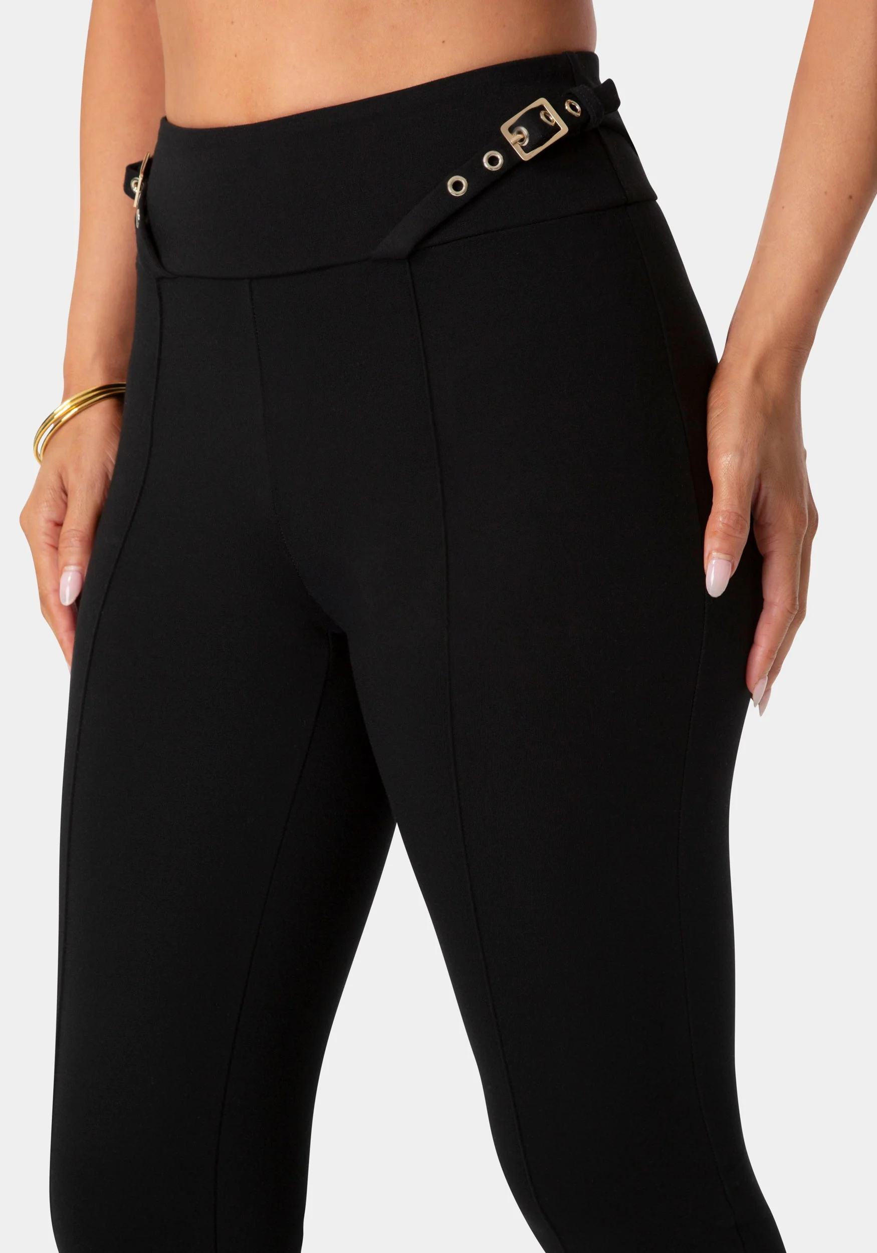 High Waist Belted Legging - Image 4