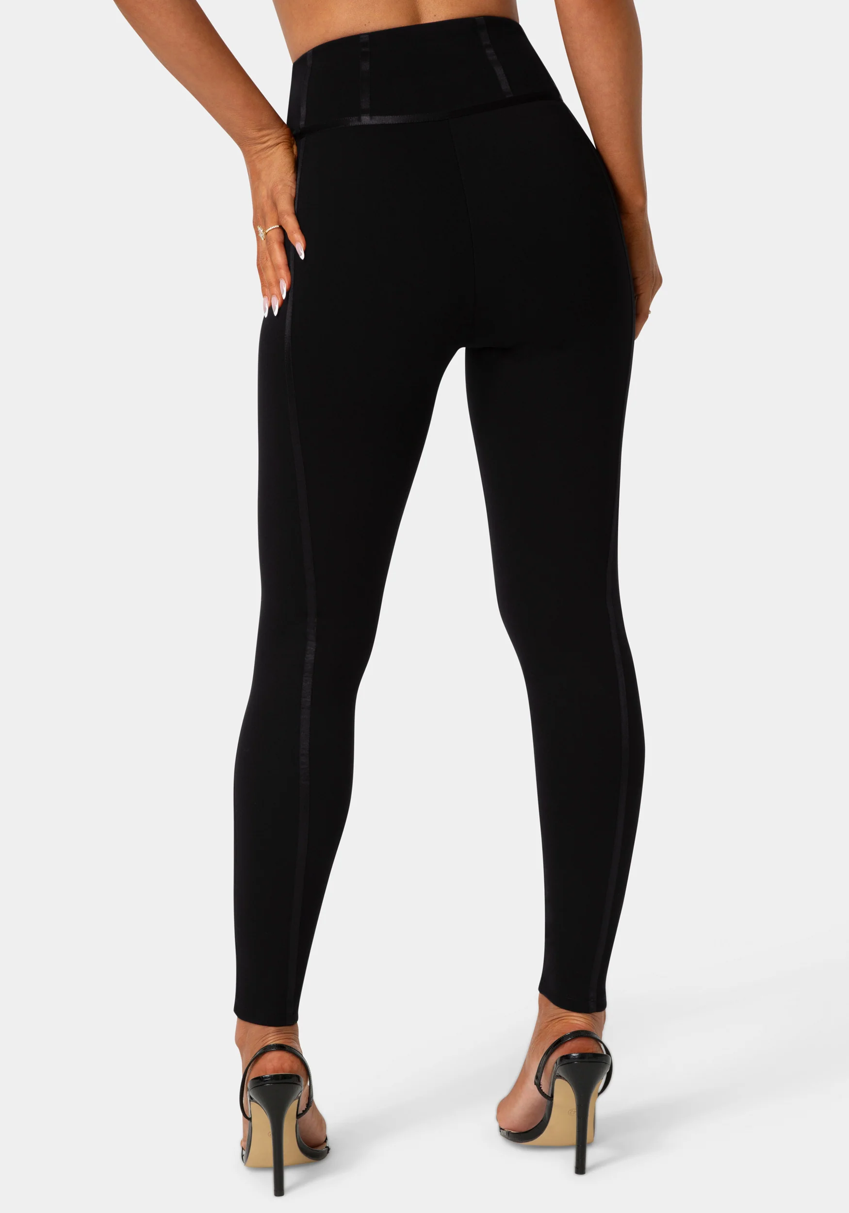 High Waist Corset Illusion Legging - Image 3