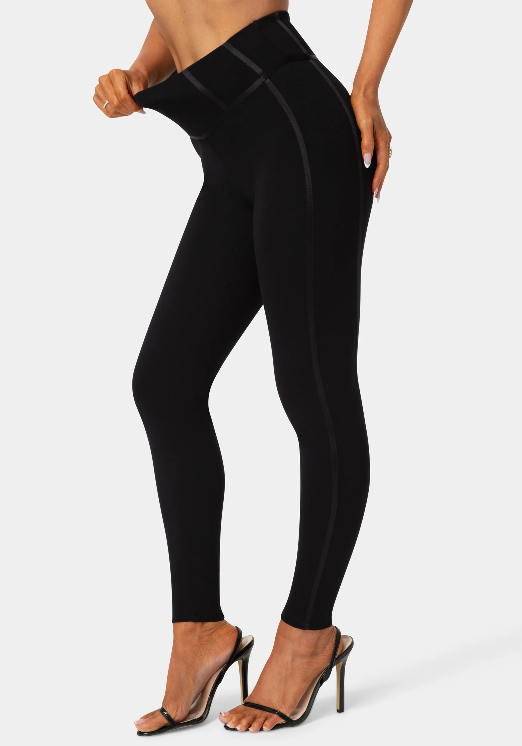 High Waist Corset Illusion Legging - Image 4