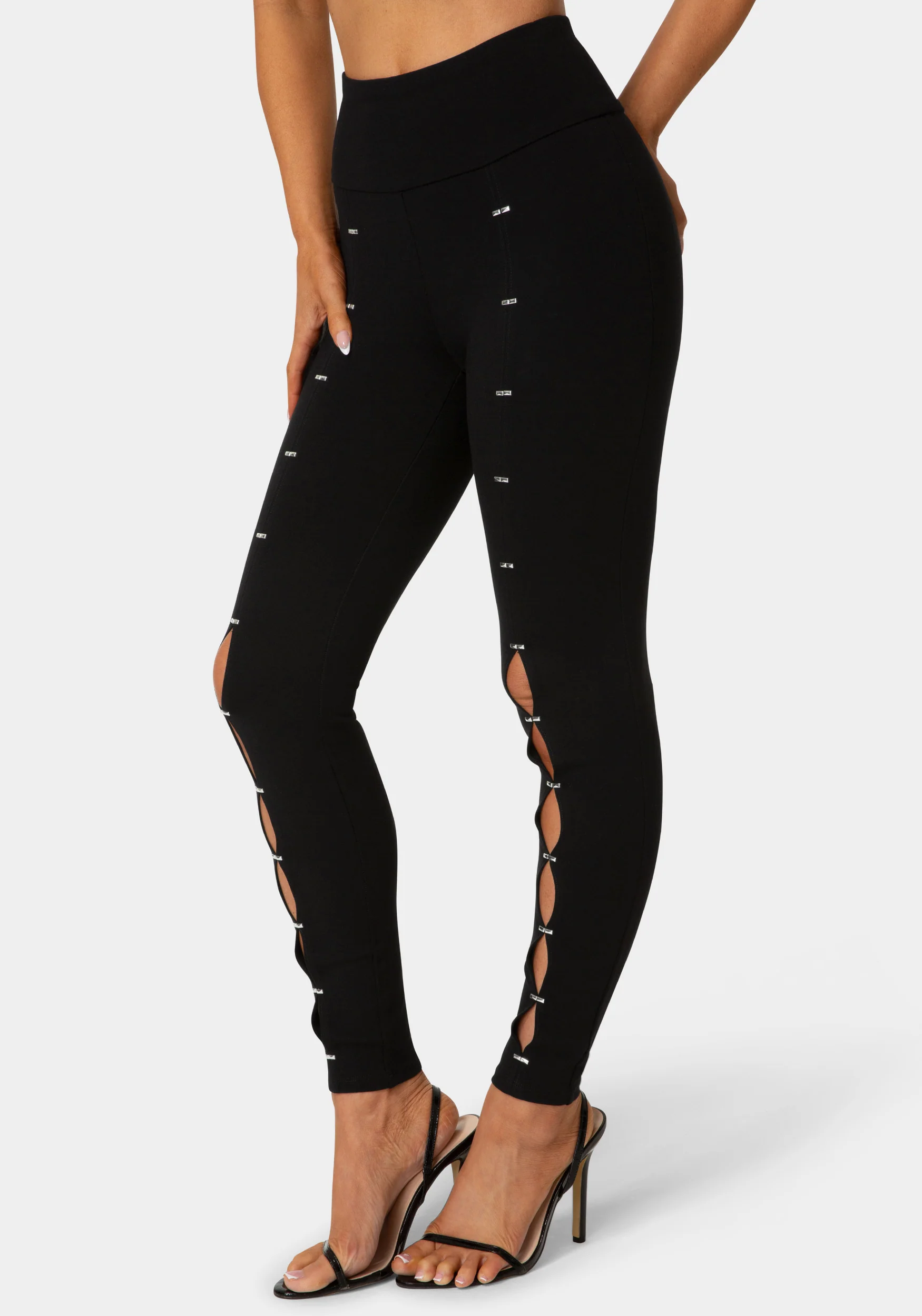 Ladies Knit Leggings - Image 3