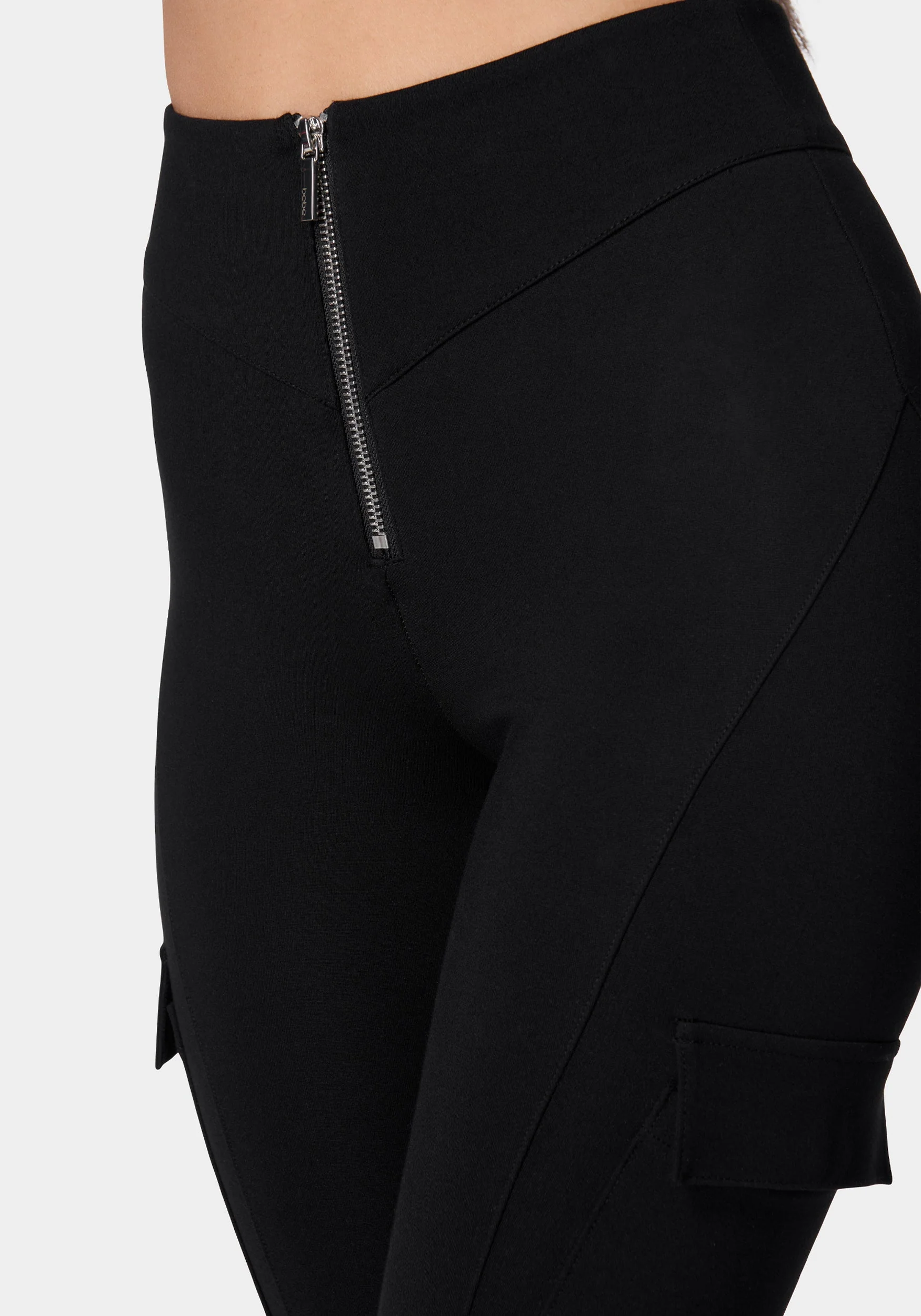 High Waist Patch Pocket Pdr Legging - Image 4