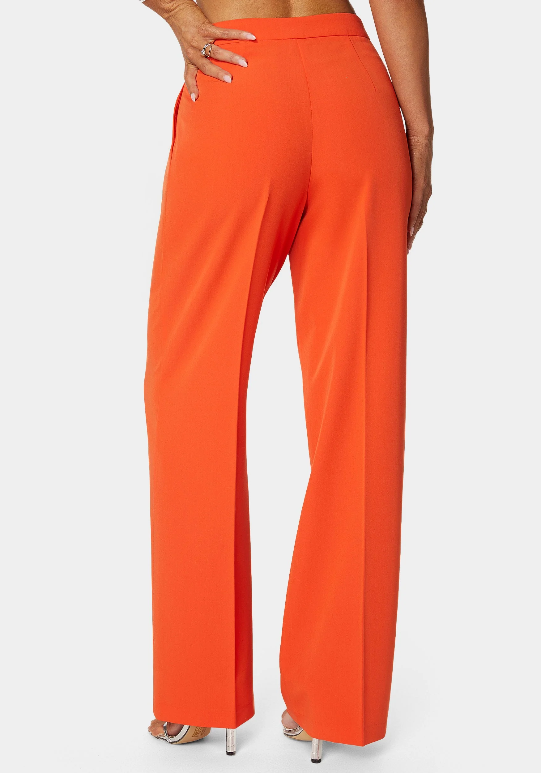 High Waist Straight Flared Pant - Image 3
