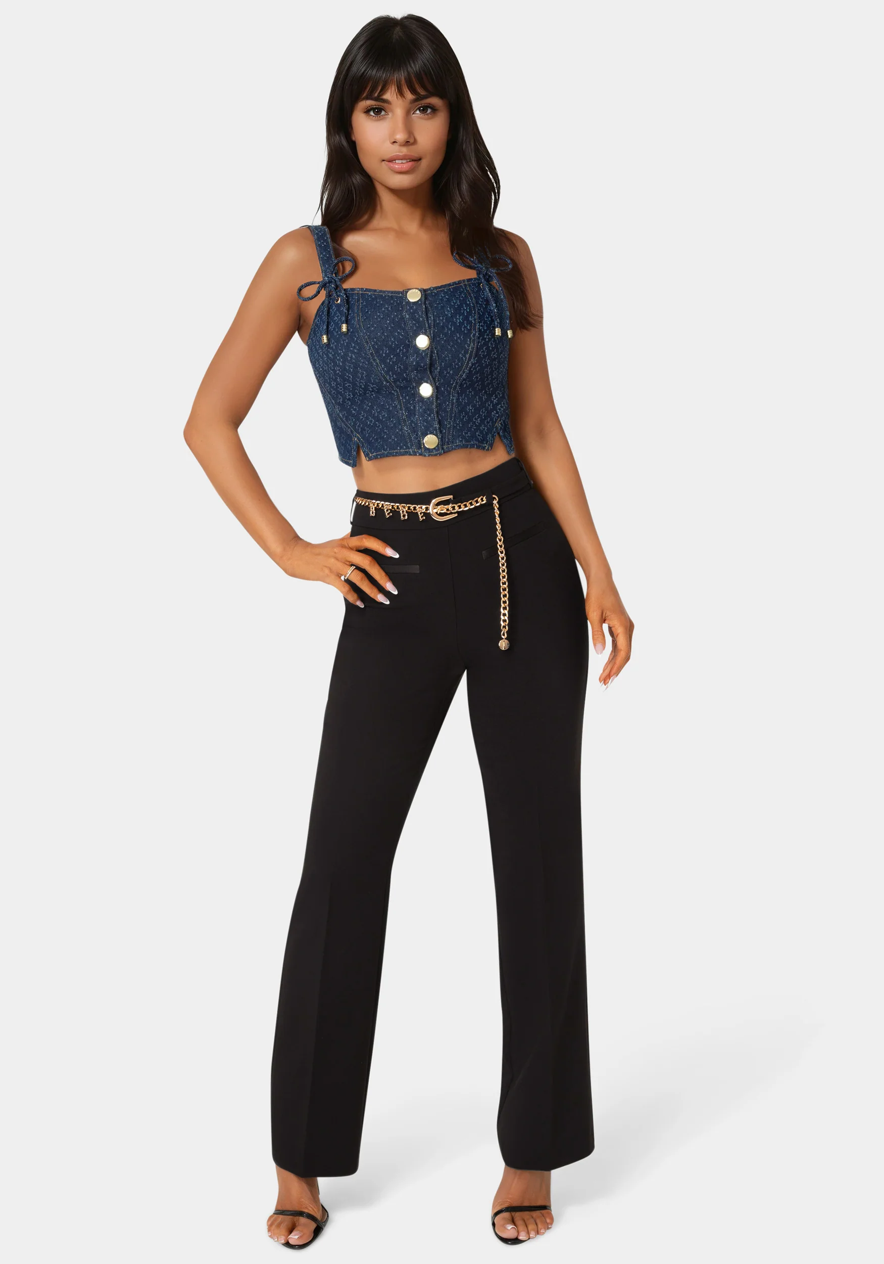 High Waist Straight Leg Pant - Image 2