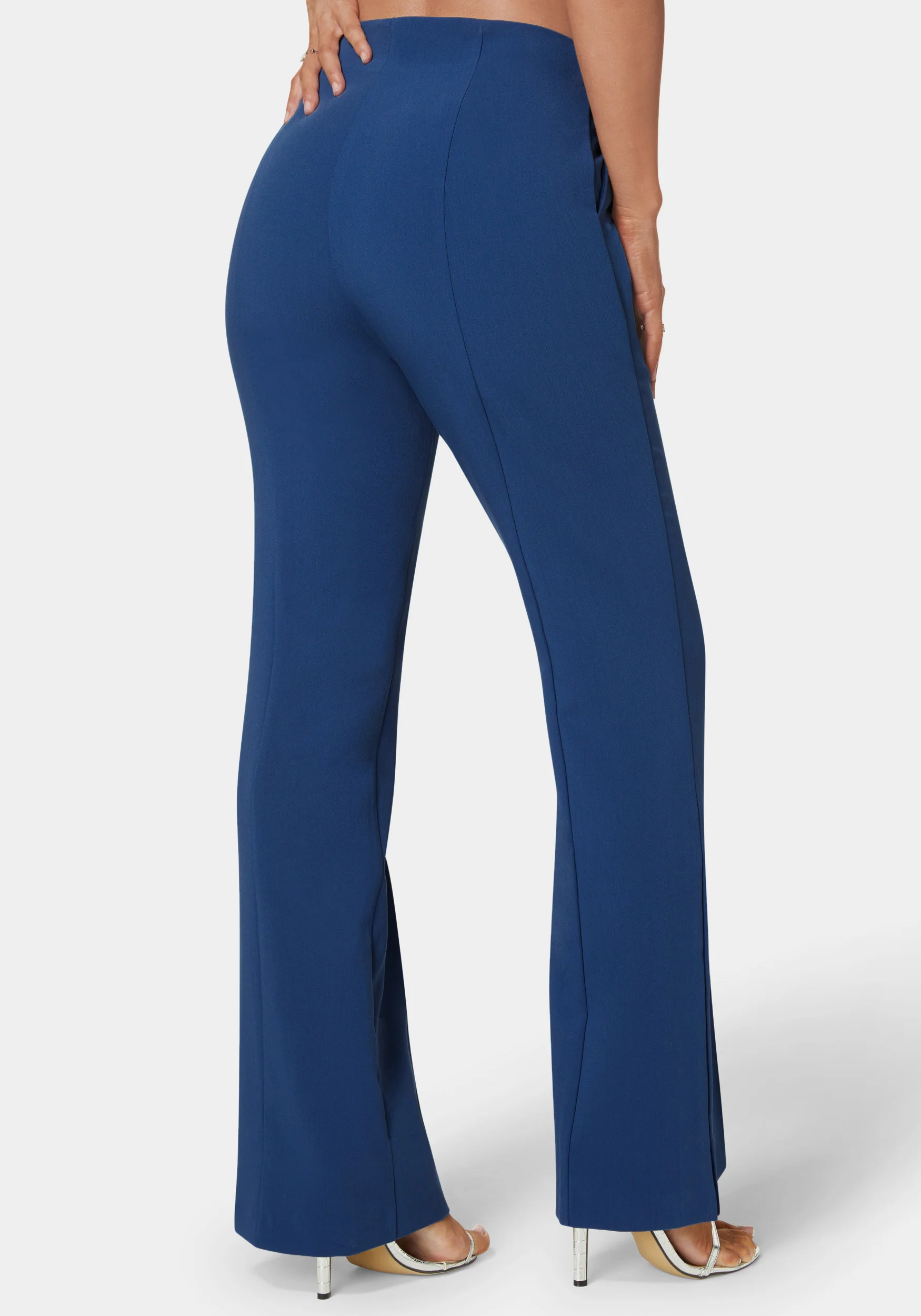 High Waist Tailored Straight Leg Pant - Image 4