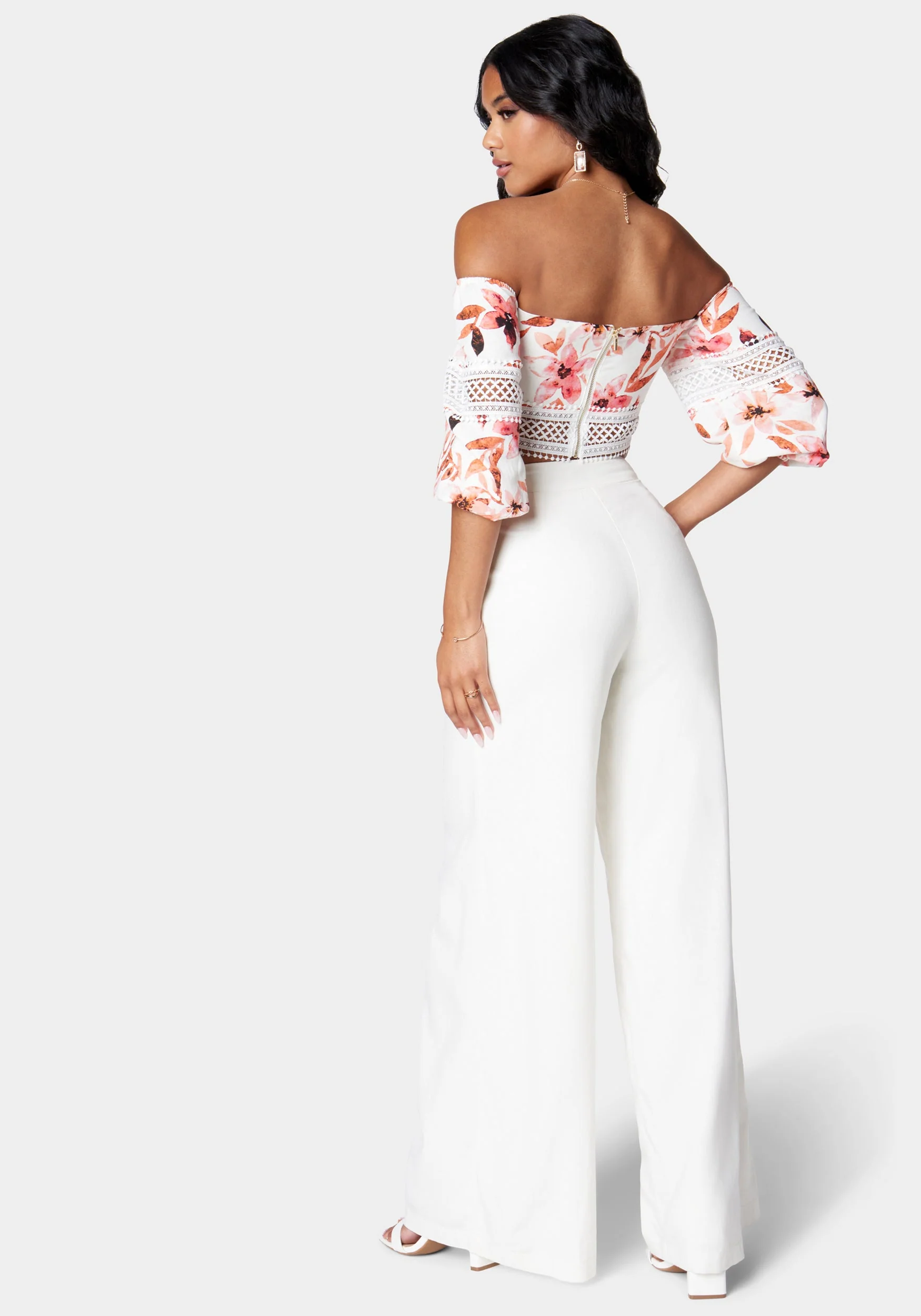 High Waist Ultra Wide Linen Pant - Image 3