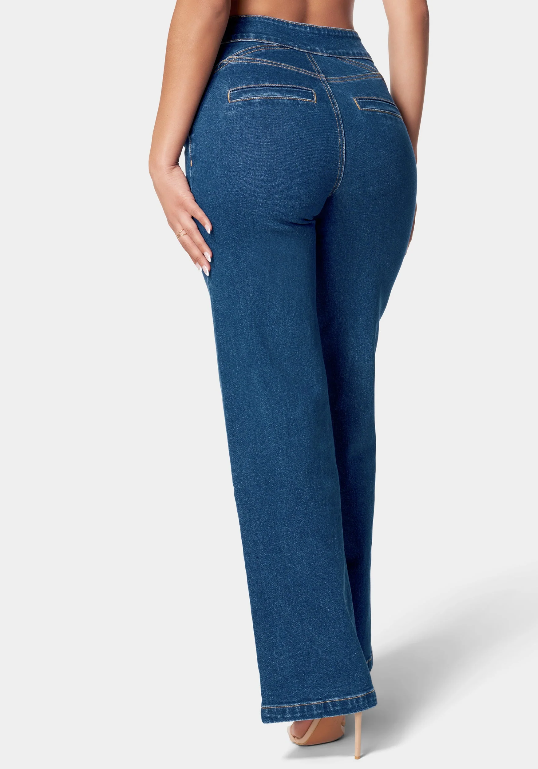 High Waist Wide Leg Jean - Image 3