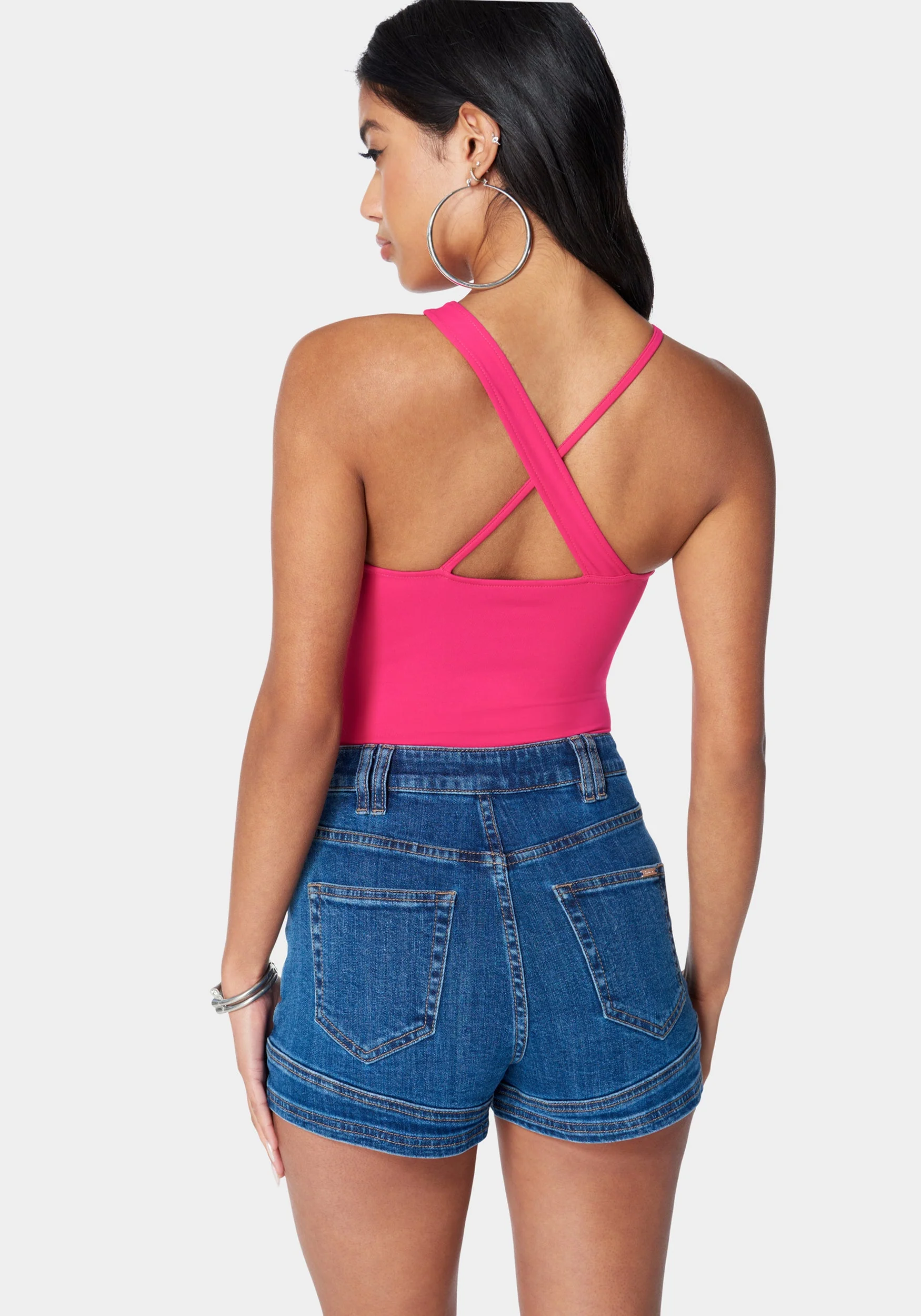 Keyhole Halter Bodysuit - Image 3